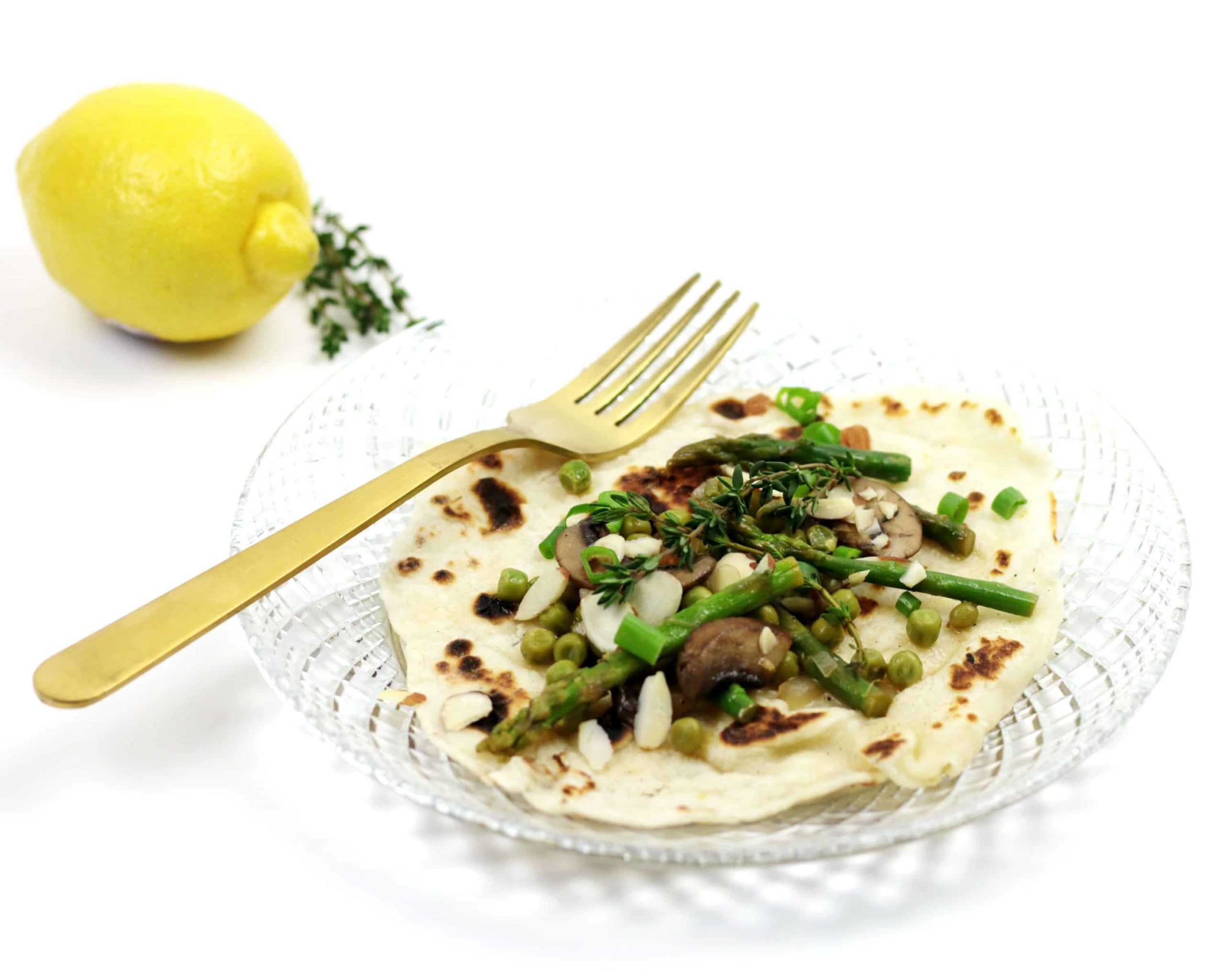 Crepe Recipes | Vegan Spring Vegetable Potato Crepes