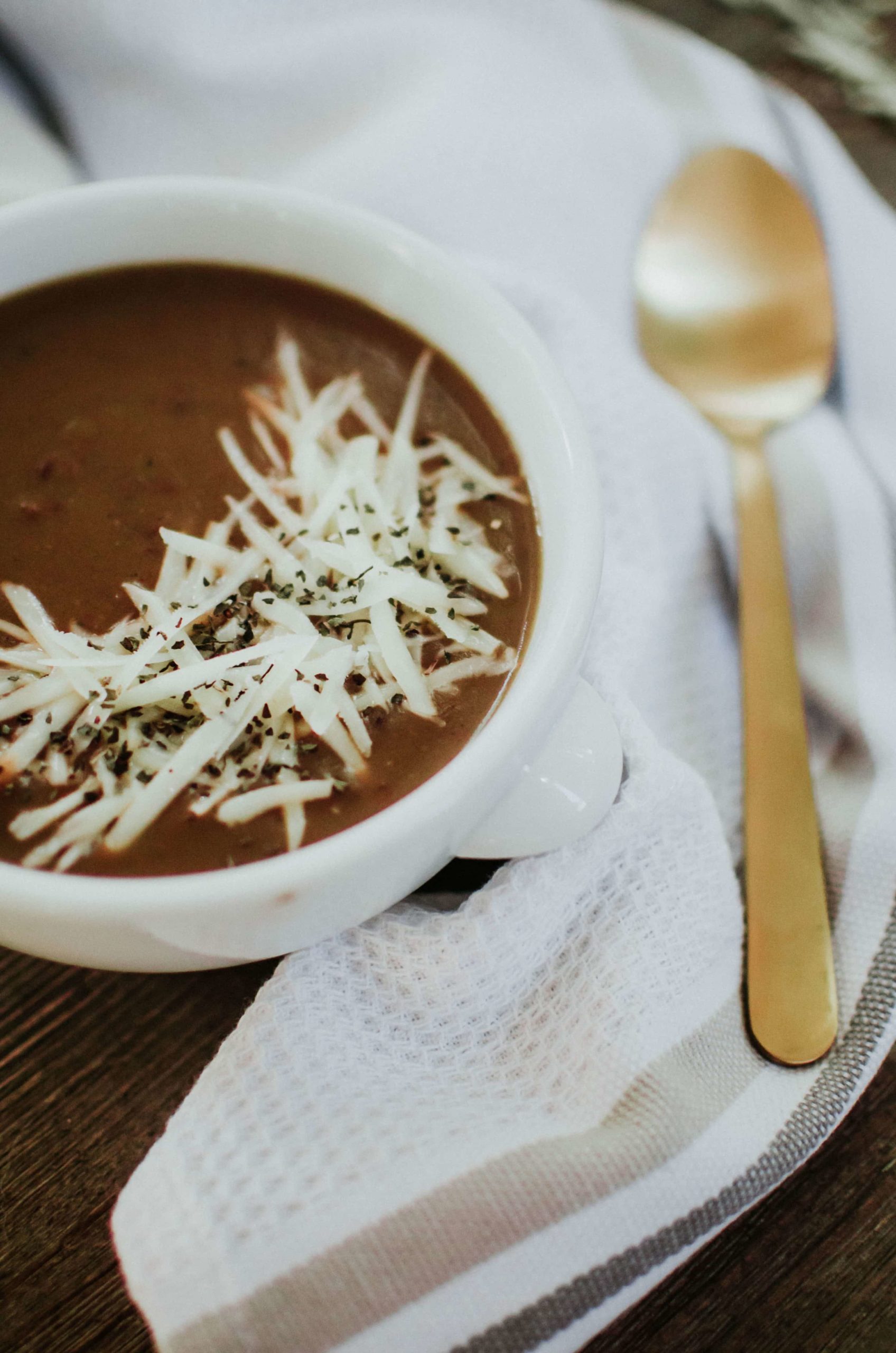 Potato Recipes | Smoked Paprika Blue Potato Soup