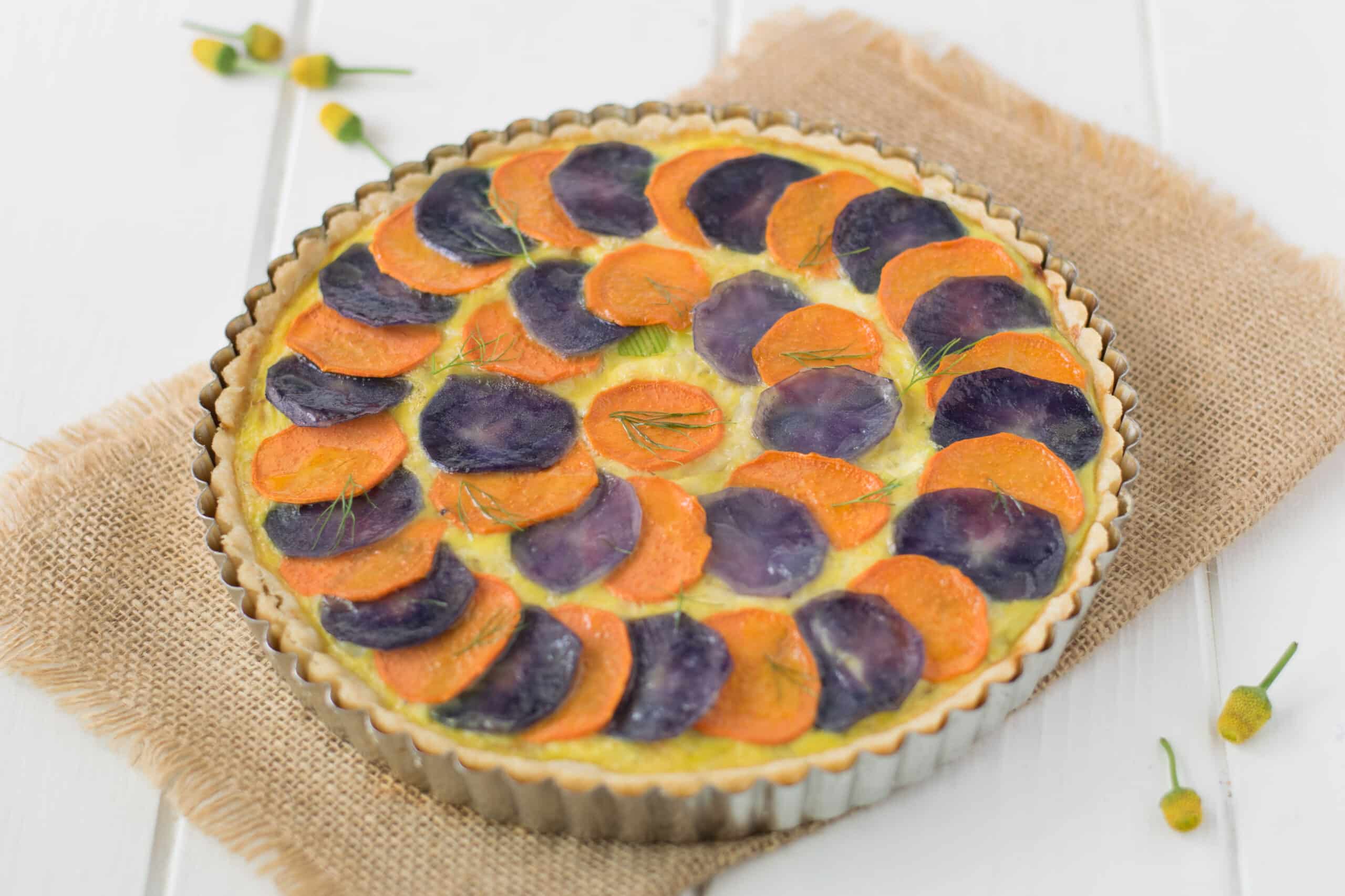 Vegetable Quiche Recipes | Potato and vegetable quiche