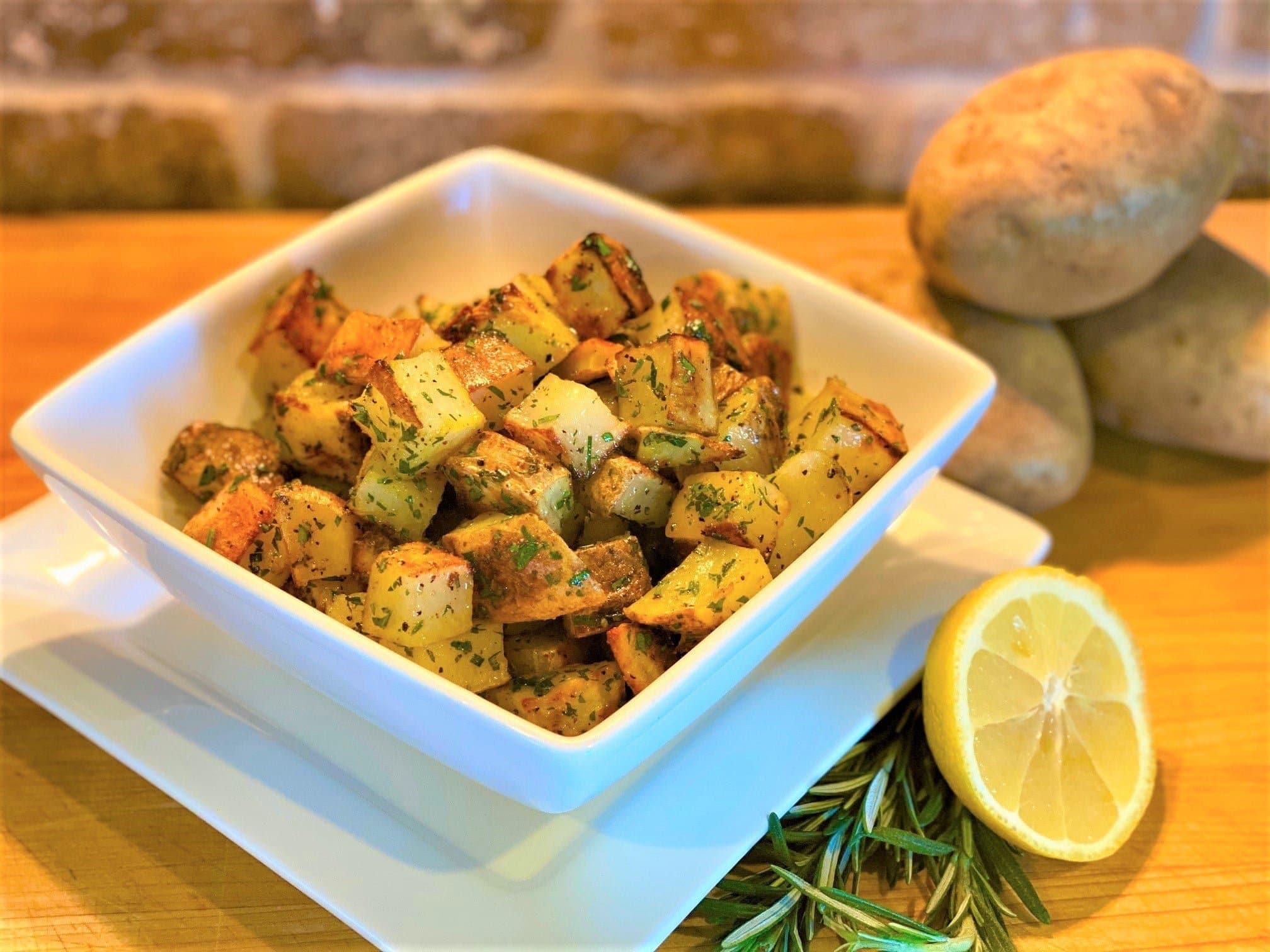 Simple Lemon Rosemary Potatoes | Rosemary Potaotes | Simple Recipes