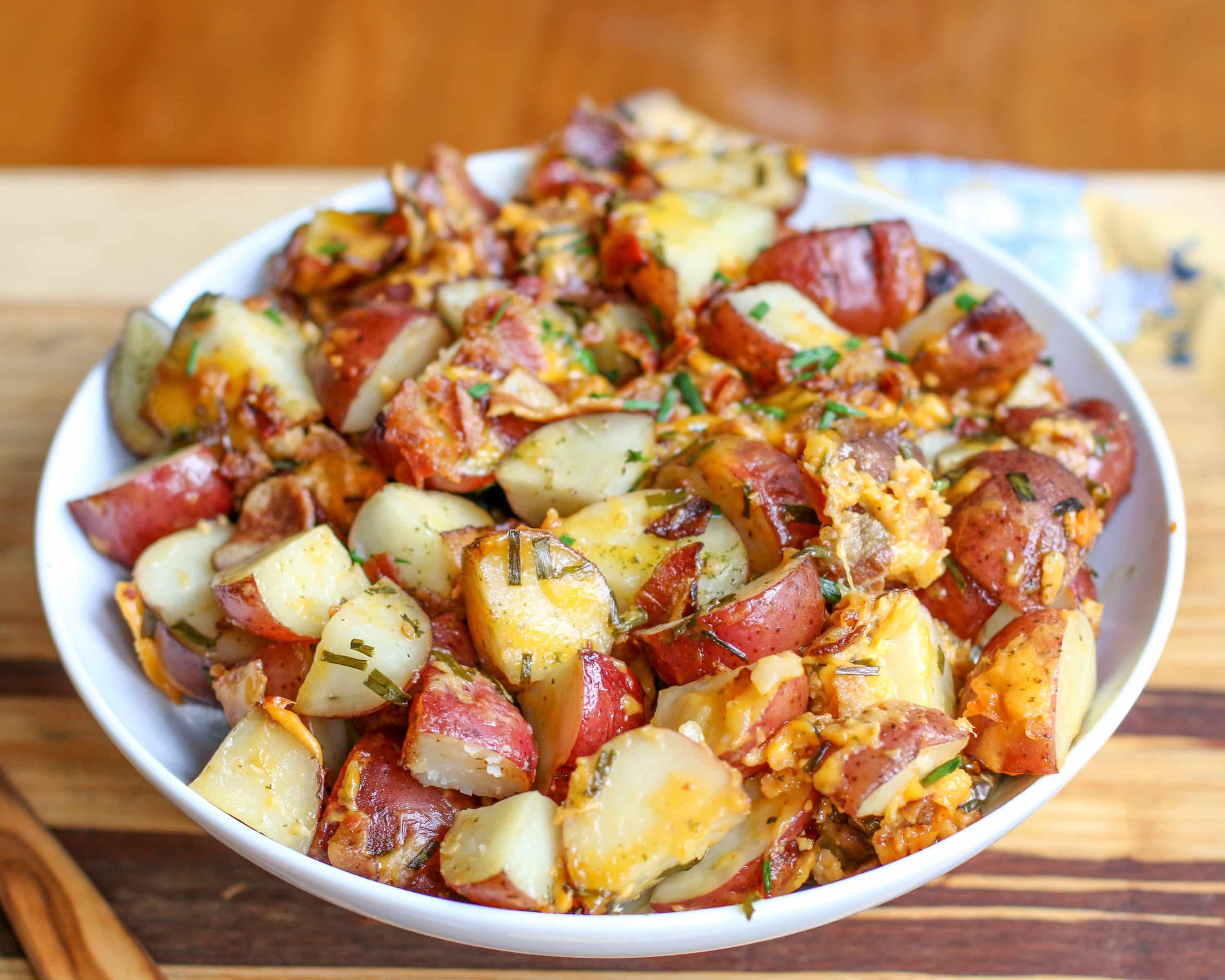 Easy Crock Pot Cheesy Bacon Ranch Potatoes Potato Goodness