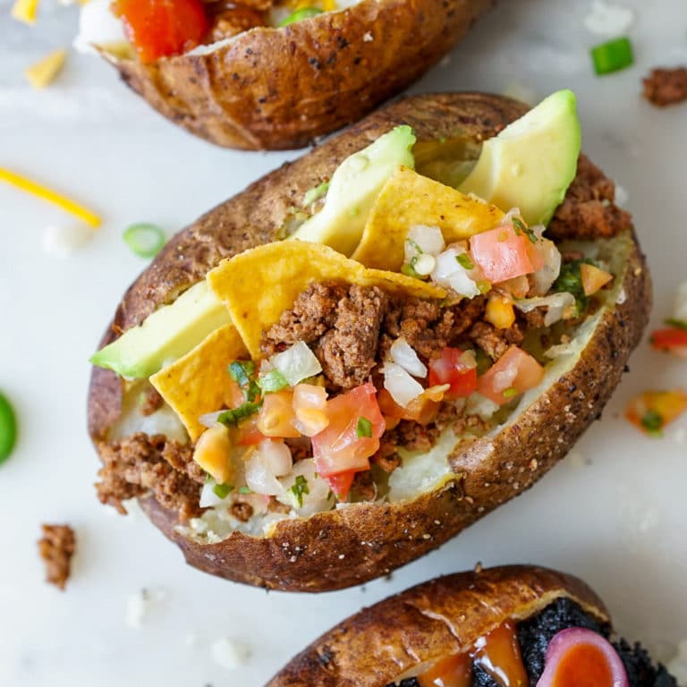 Taco Baked Potato | Baked Potato Recipe| Taco Recipe