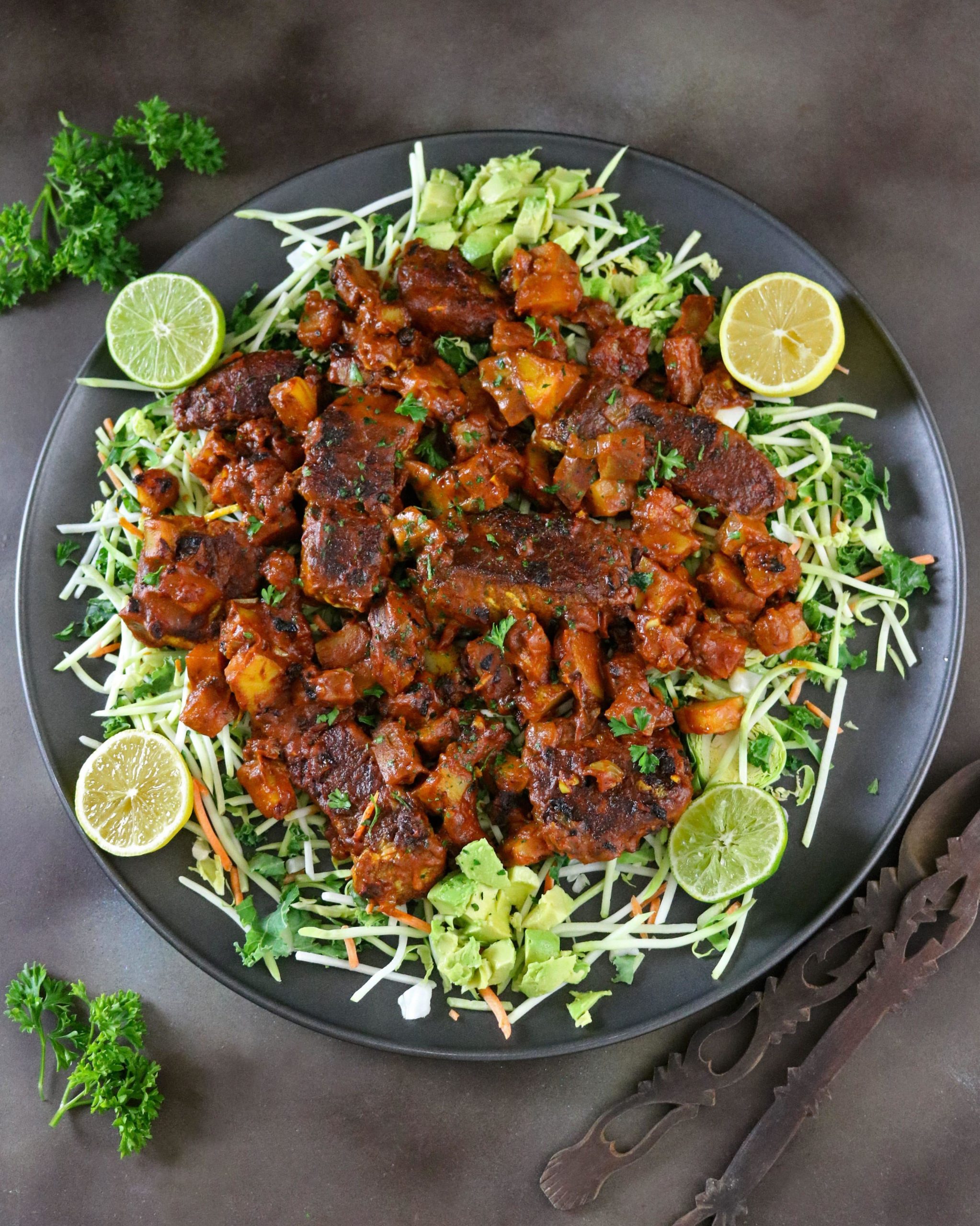 Potato &amp; Salmon Dry Curry
