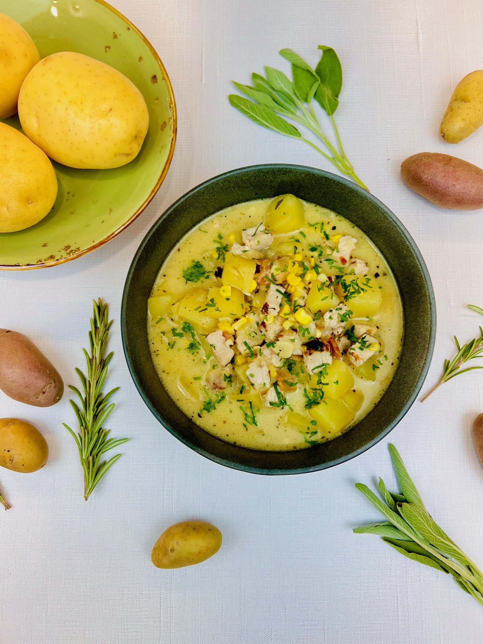 Thanksgiving Potato Chowder Potatoes USA