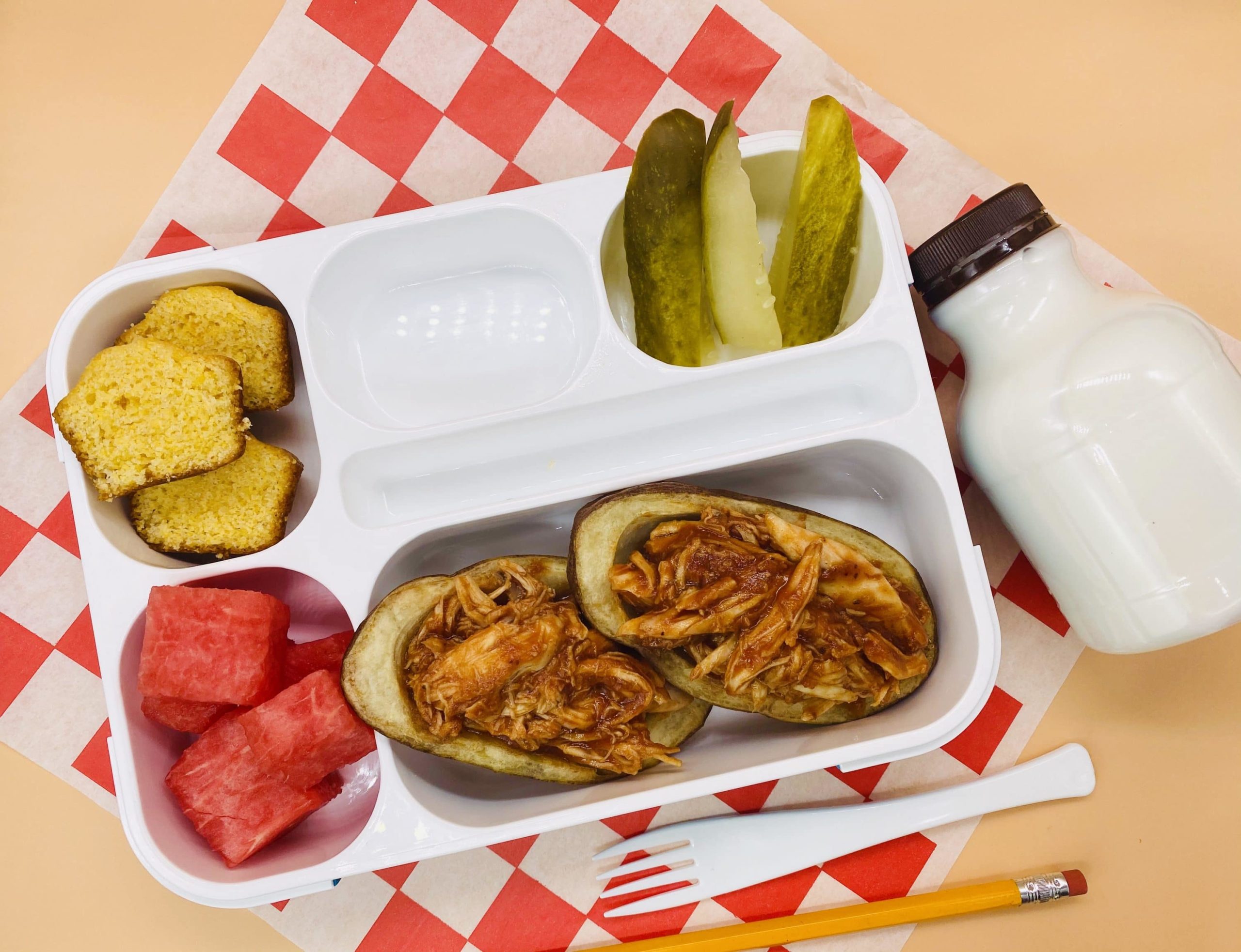 Backyard BBQ Spud Stuffers | BBQ Chicken | Frozen Potato Recipes