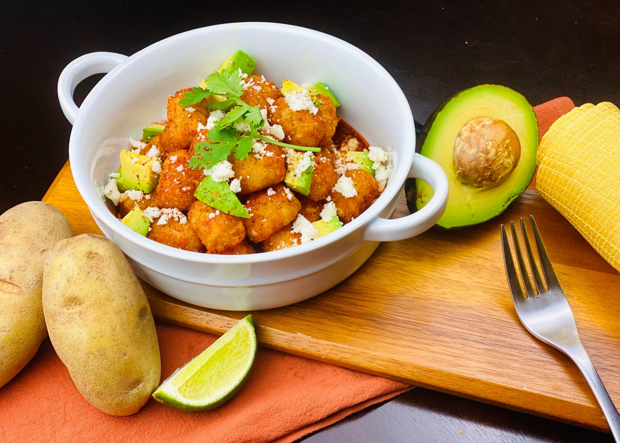 Chili Lime Enchilada Potato Bites | Enchilada Recipe | Potato Bites