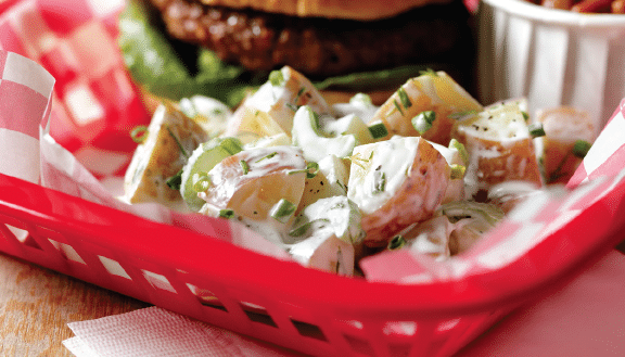 Creamy Buttermilk Ranch Potato Salad - Potato Goodness