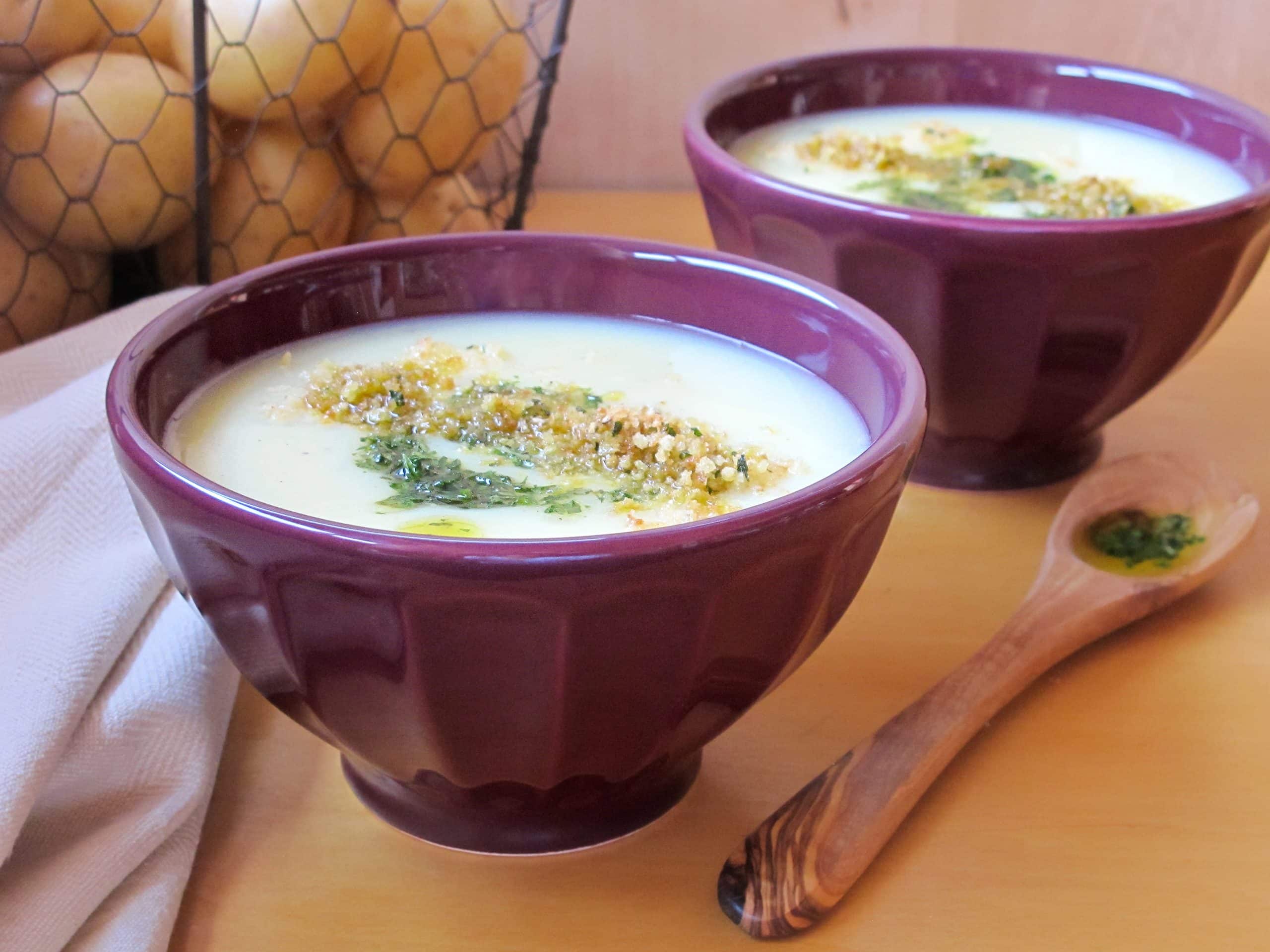 Creamy "No" Cream Potato Soup