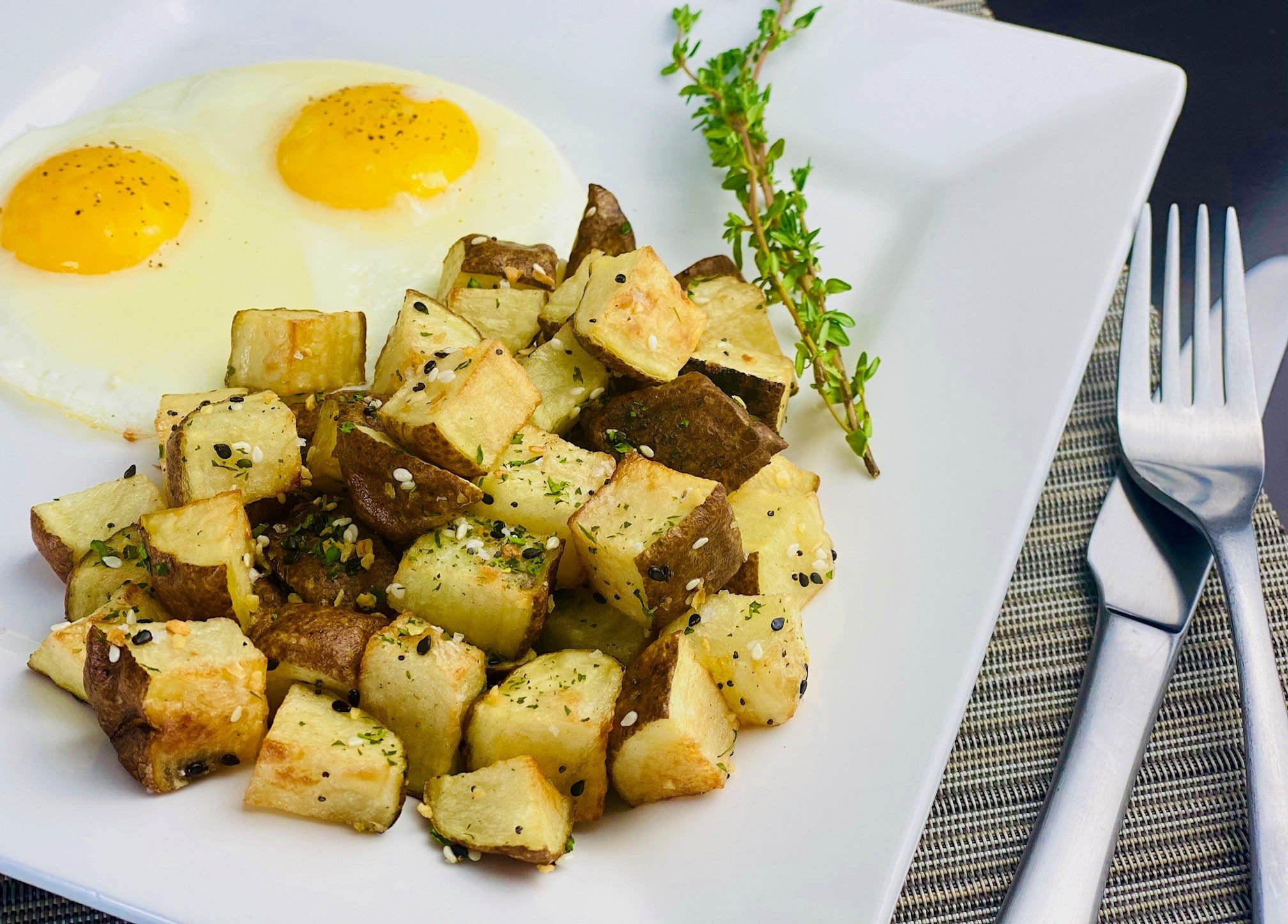 Crispy Air Fryer Breakfast Potatoes | Breakfast Potatoes | Potato Recipes