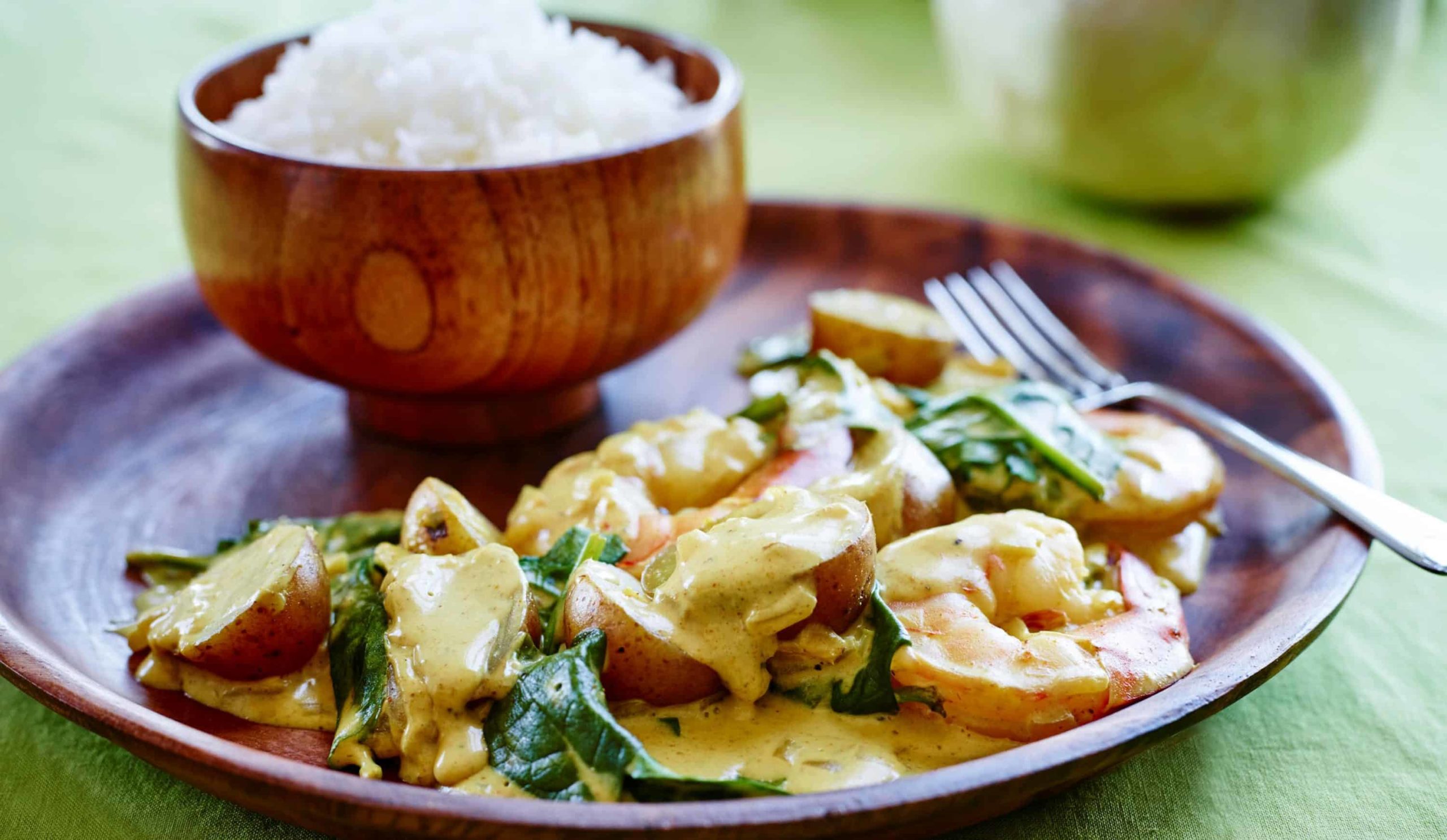 Curry Potatoes | Potato Recipes | Prawn Recipes | Shrimp Recipes
