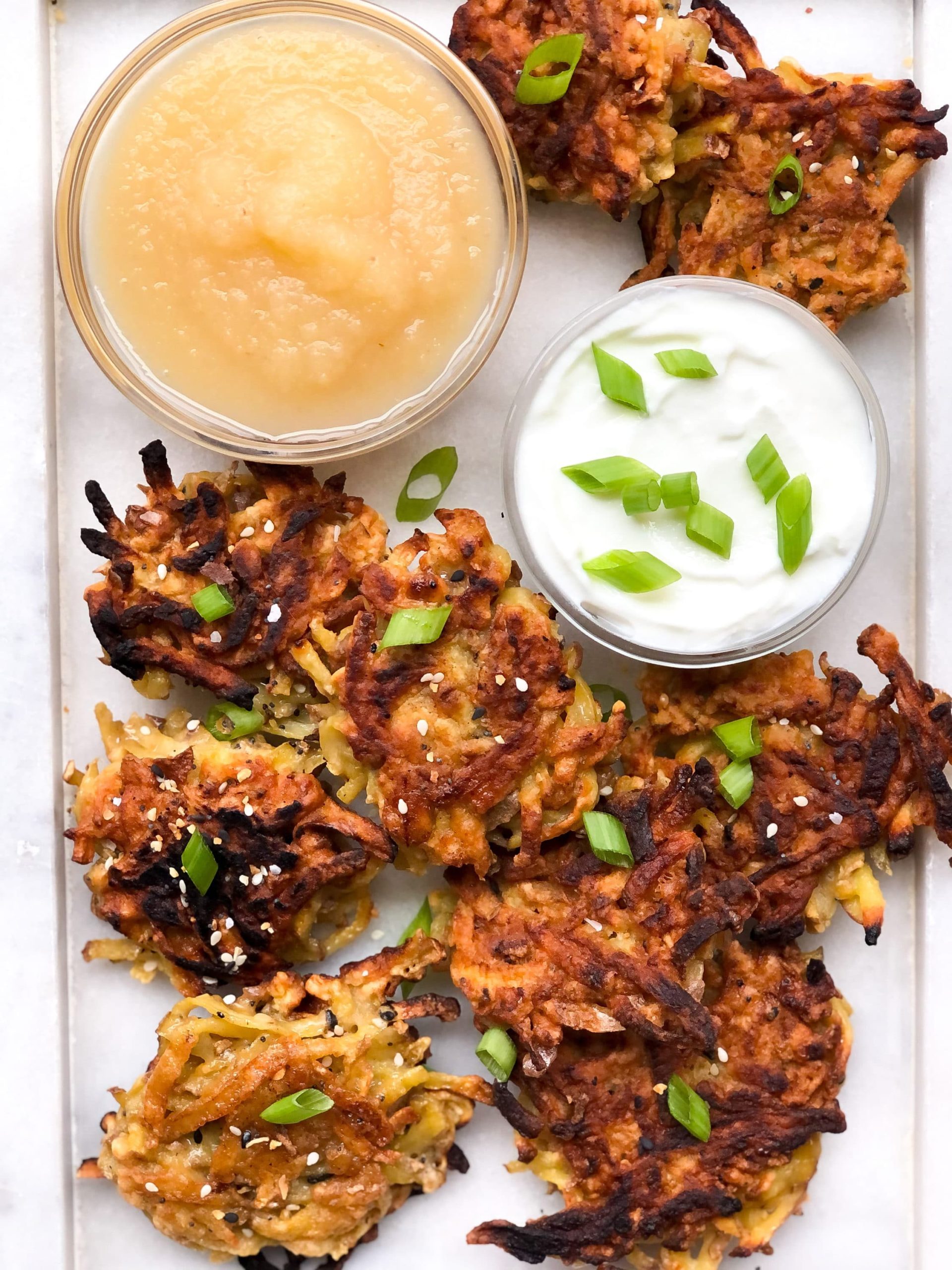 Everything But the Bagel Latkes | Potato Latkes | Latkes