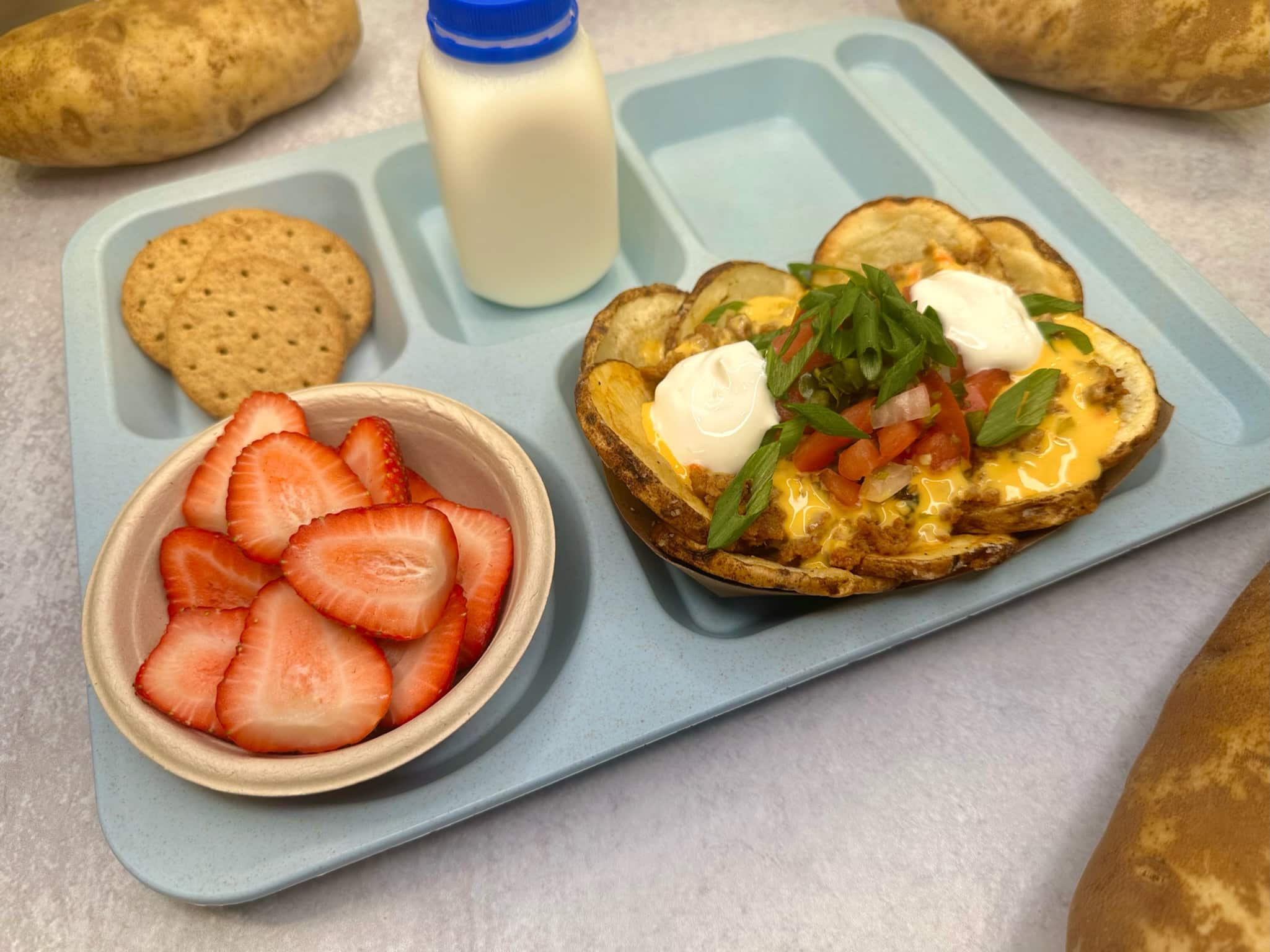 Potato Nachos - Potato Goodness
