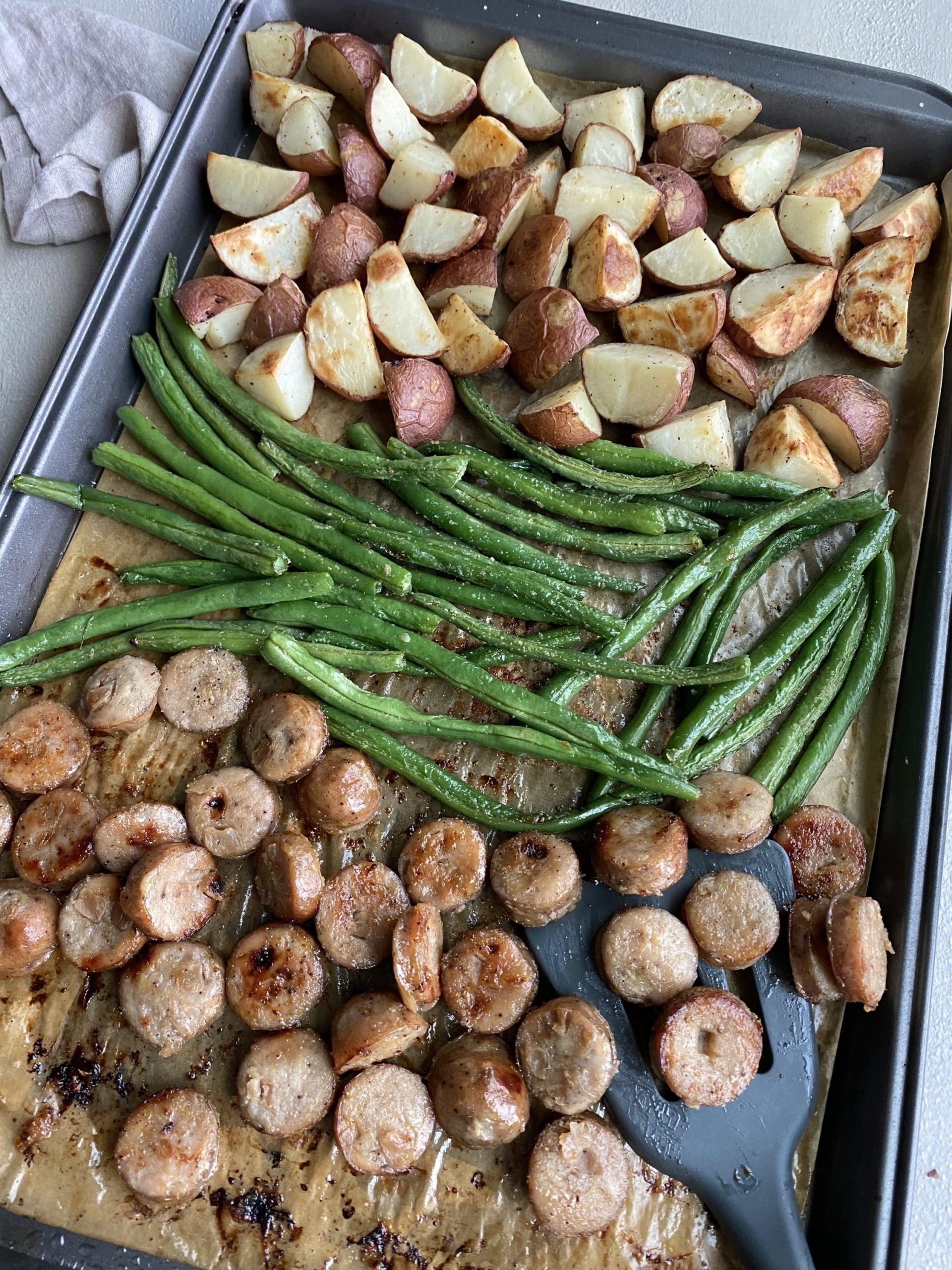 Honey Mustard Sheet Pan | Sheet Pan Recipes | Potato Recipes