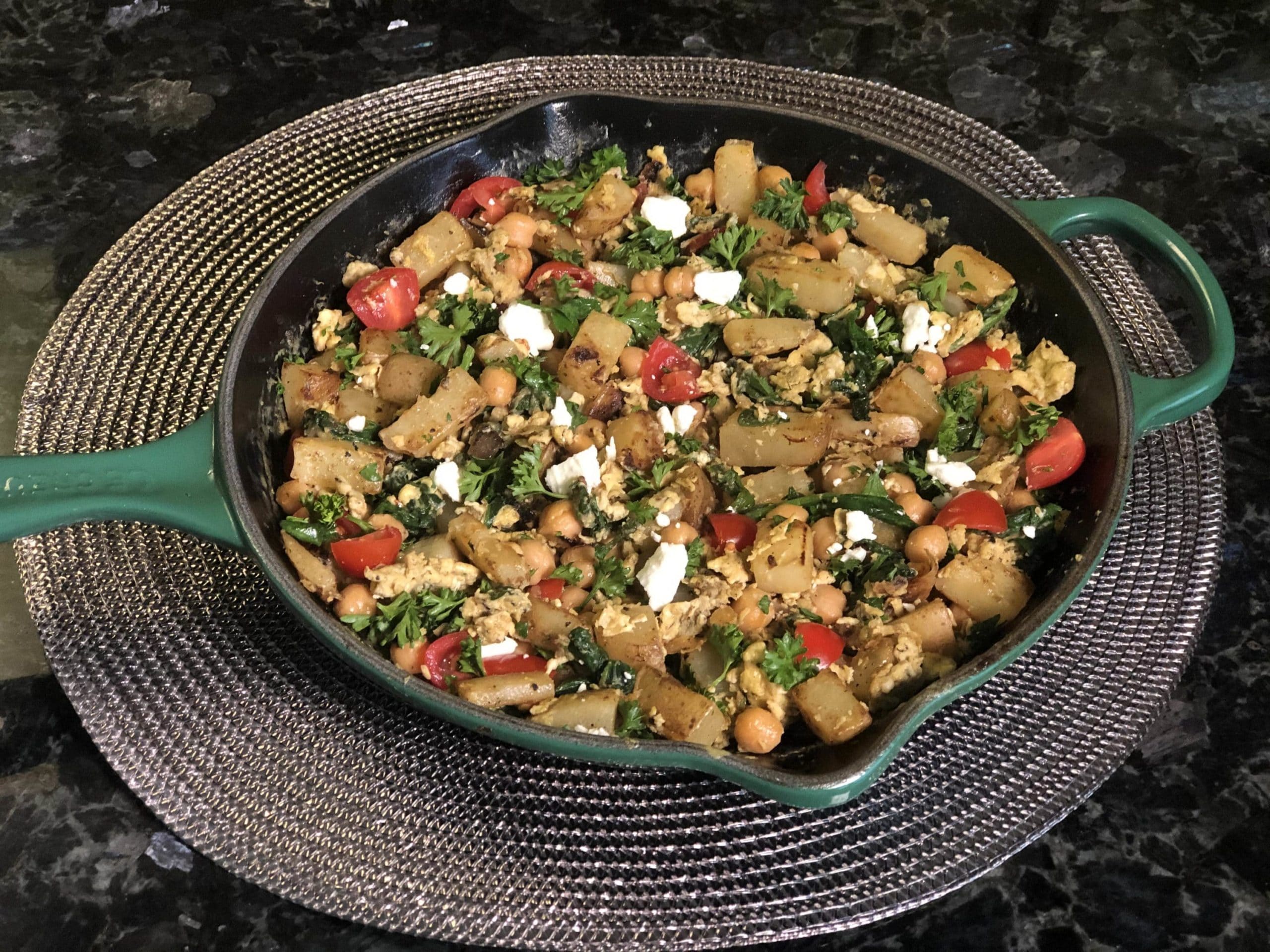 Mediterranean Potato Hash | Potato Hash | Breakfast Recipes