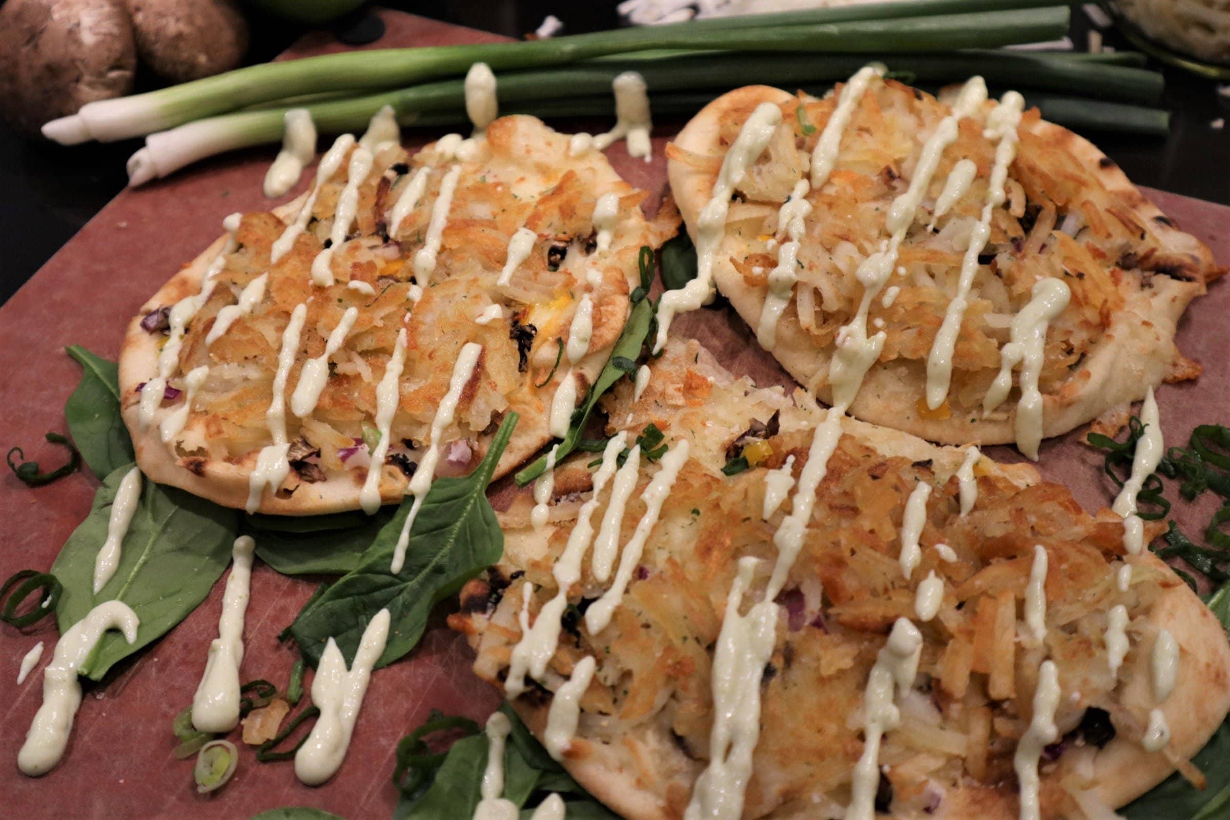 Loaded Potato Flatbread | Loaded Potato | Flatbread Recipes