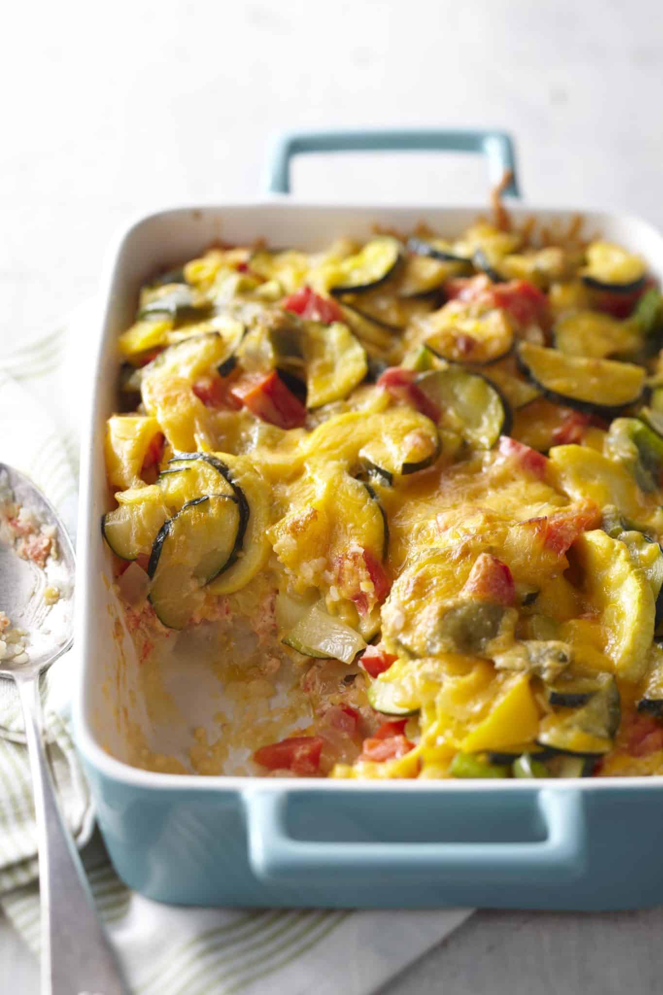 Mashed Potato and Veggie Strata