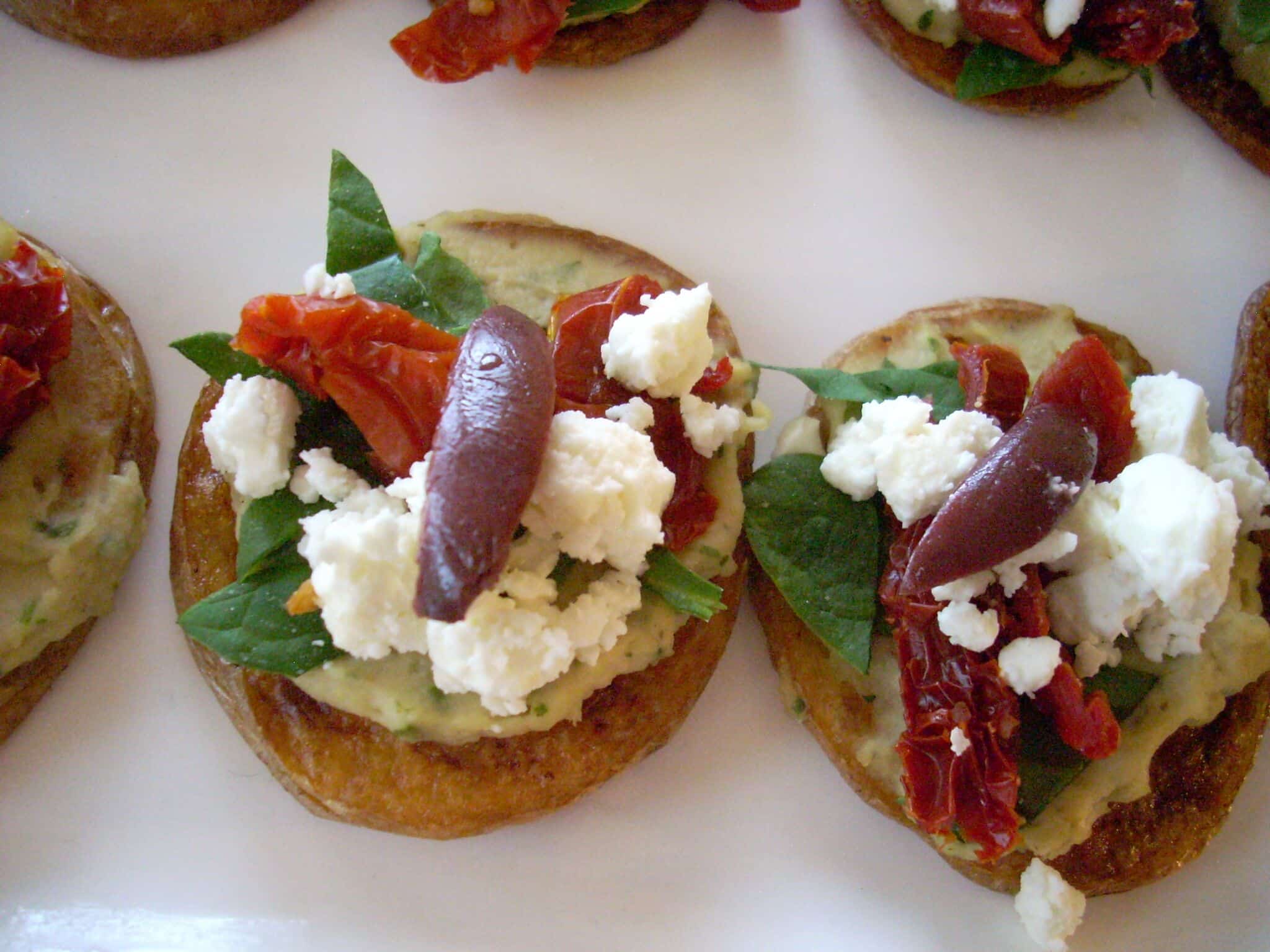 Potato Nacho Recipes | Mediterranean Potato Nachos