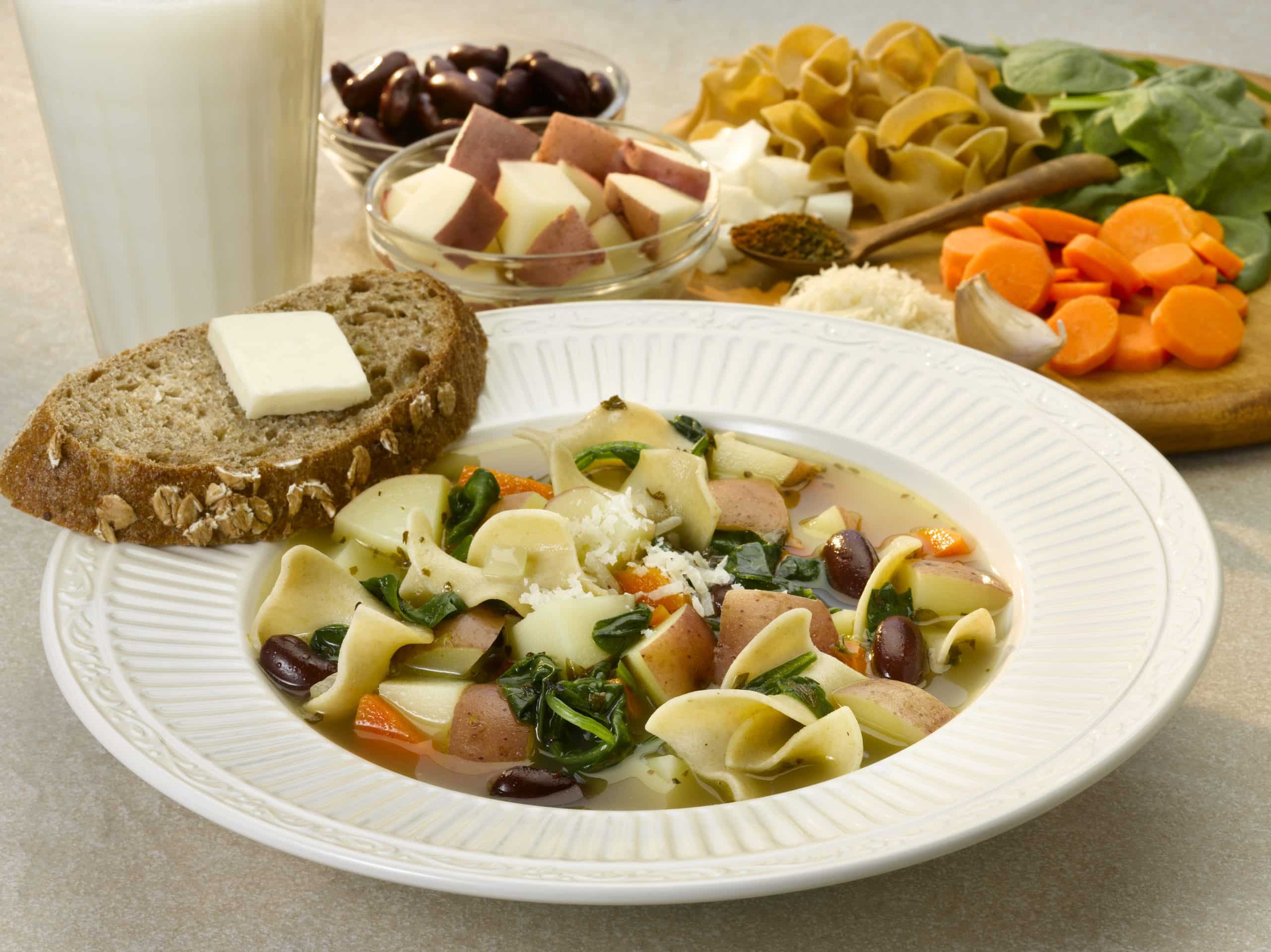 Potato Recipes | Mediterranean Potato Soup