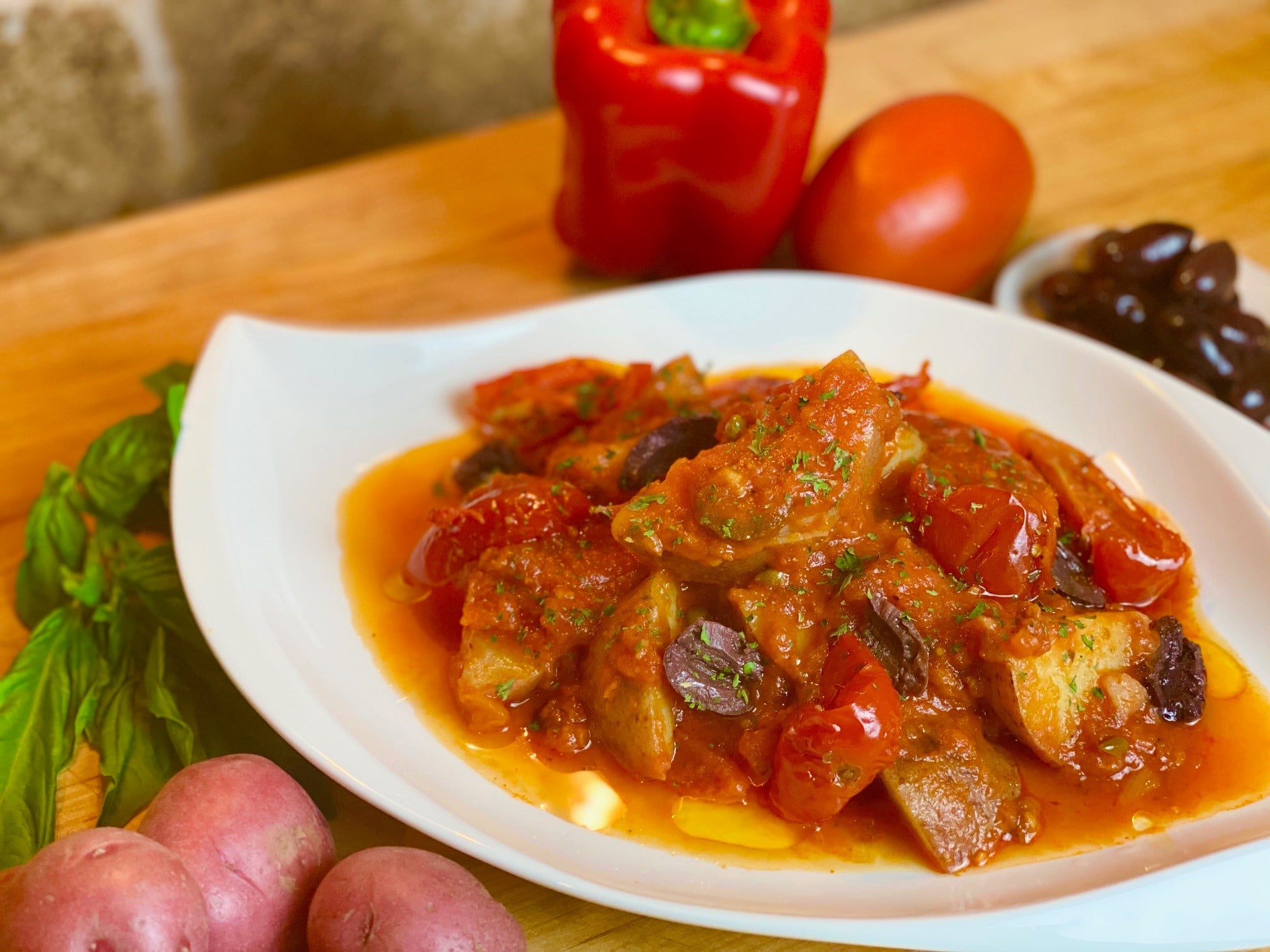 Mediterranean Potato Stew | Potato Stew Recipes | Potato Recipes
