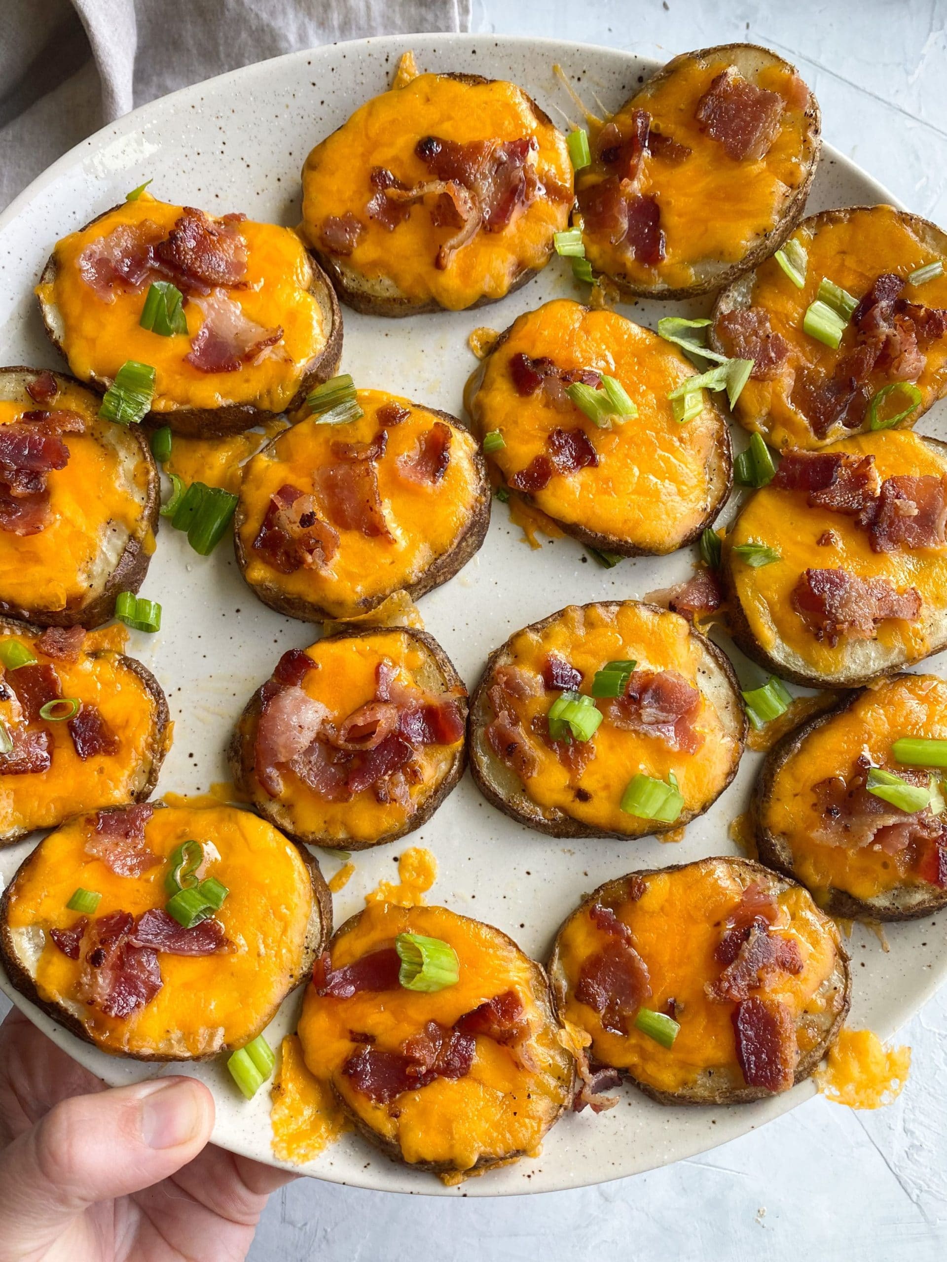 Mini Potato Skins | Potato Skins | Game Day Snack | Potatoes
