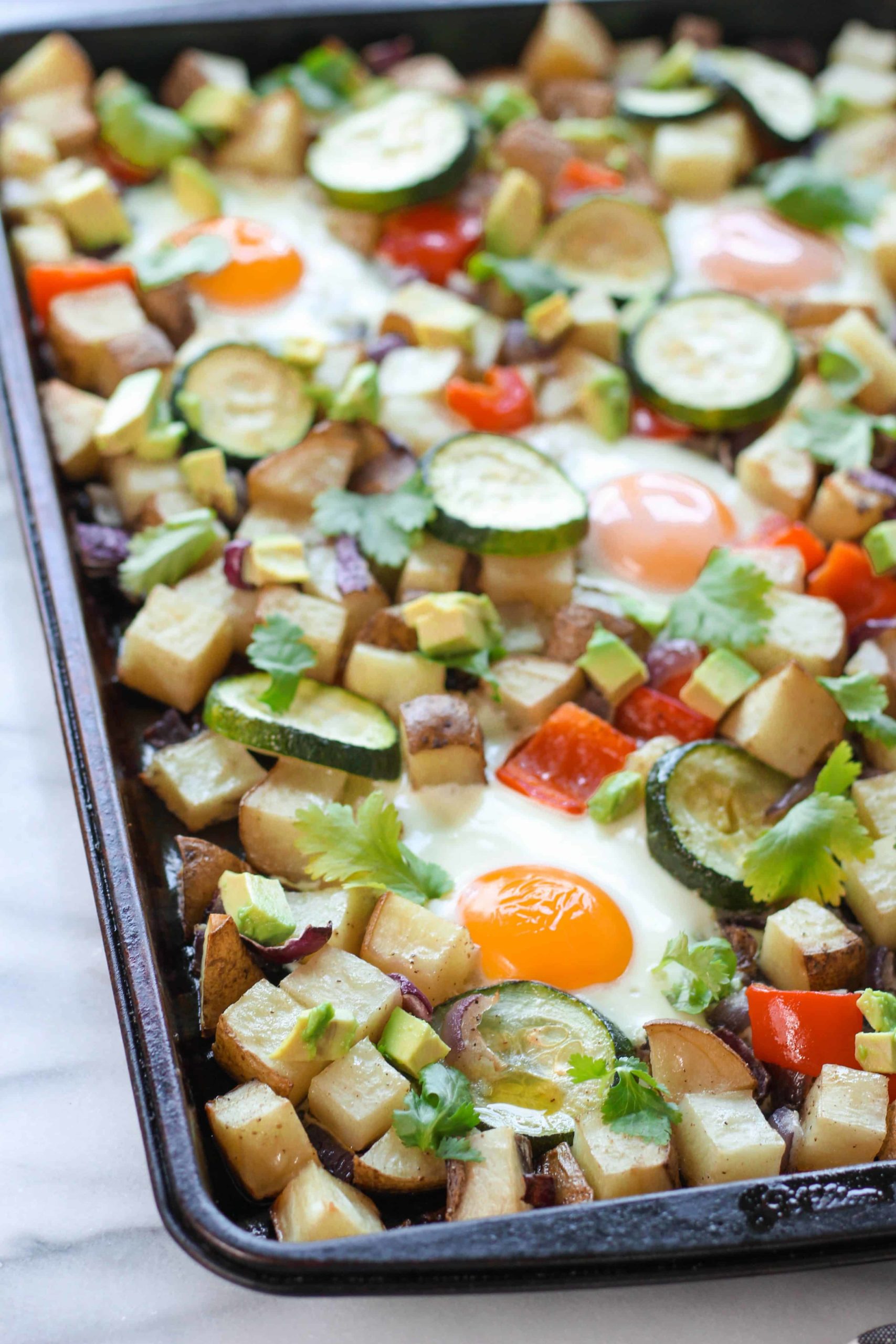Potato Recipes One Pan Veggie Potato Breakfast Hash