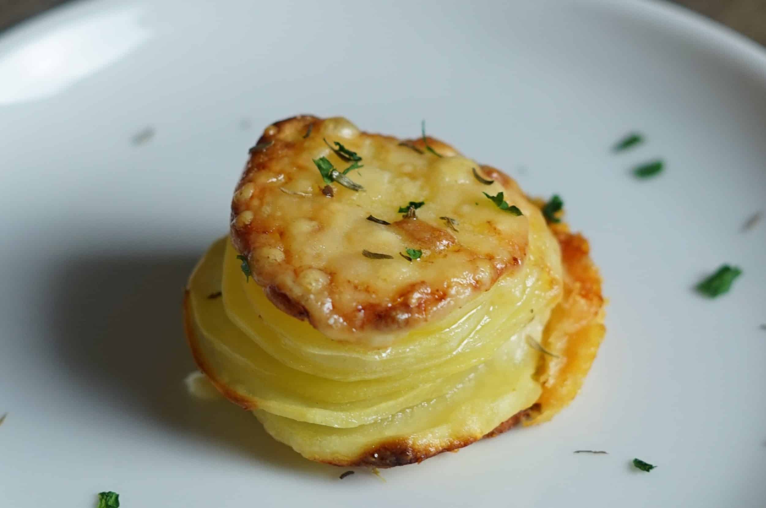 Potato Recipes | Parmesan Potato Stacks