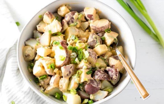 Buffalo Potato Salad | Buffalo Recipes | Potato Salad Recipes