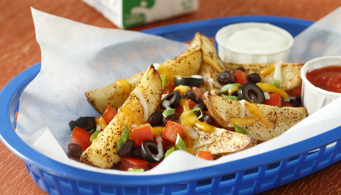Potato Wedge Nachos Potatoes USA