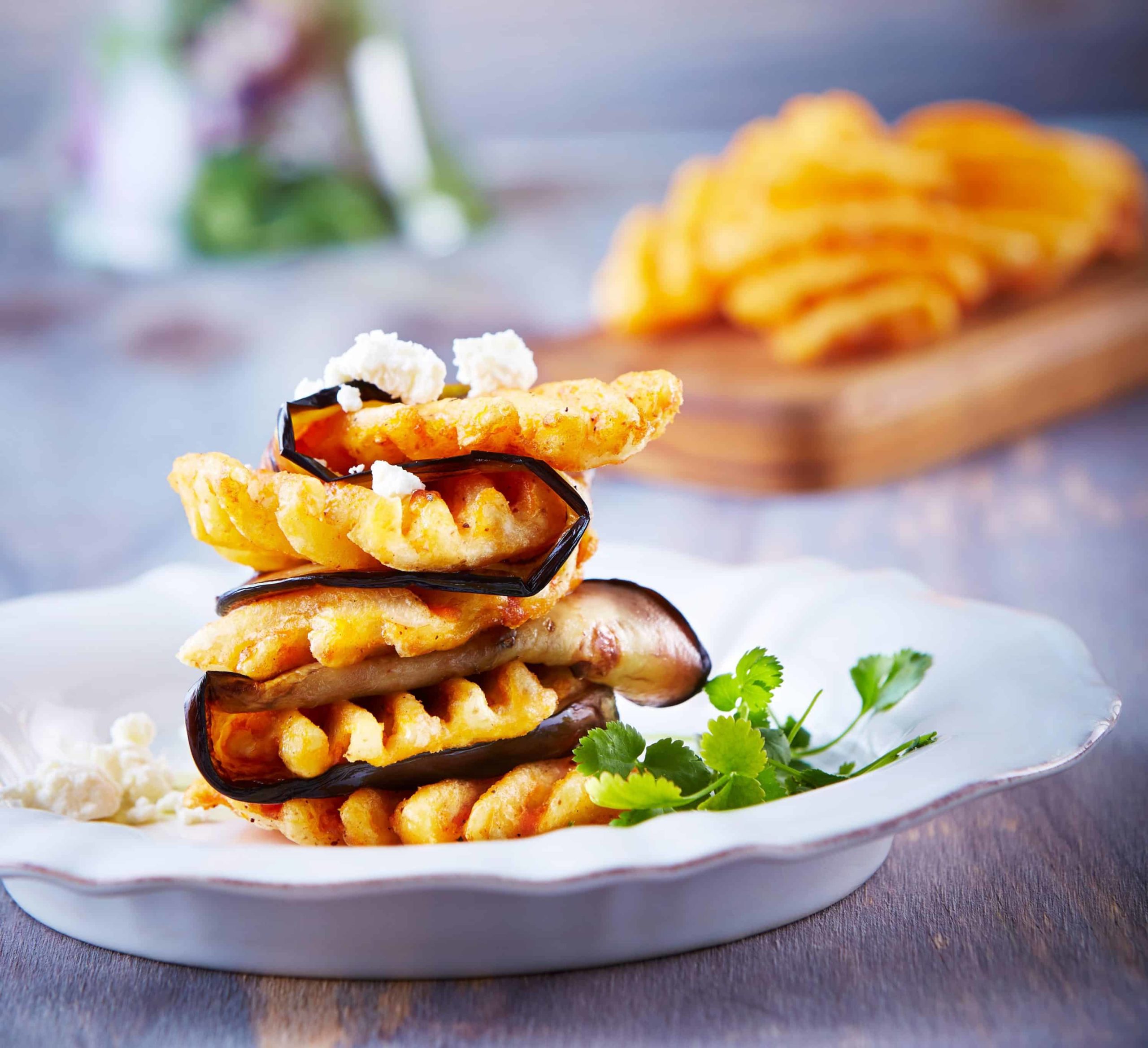 Potato Recipes | Potato and Eggplant Tower