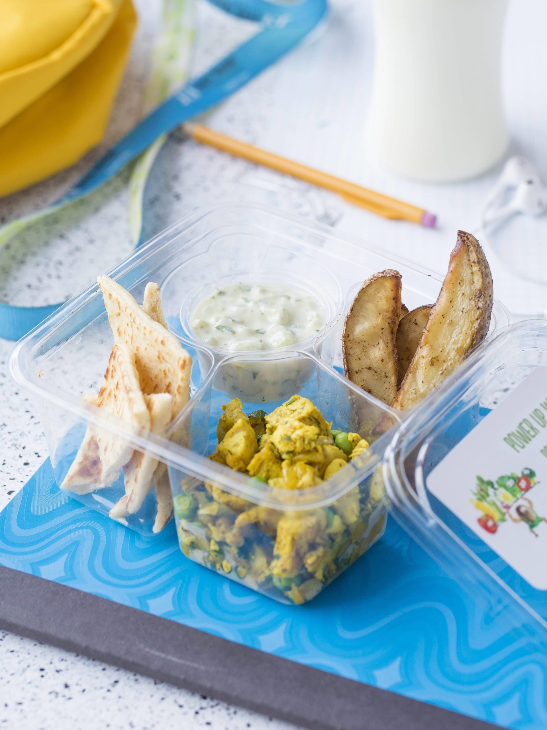 Potato Recipes | Potato and “Samosa” Chicken Bento Box