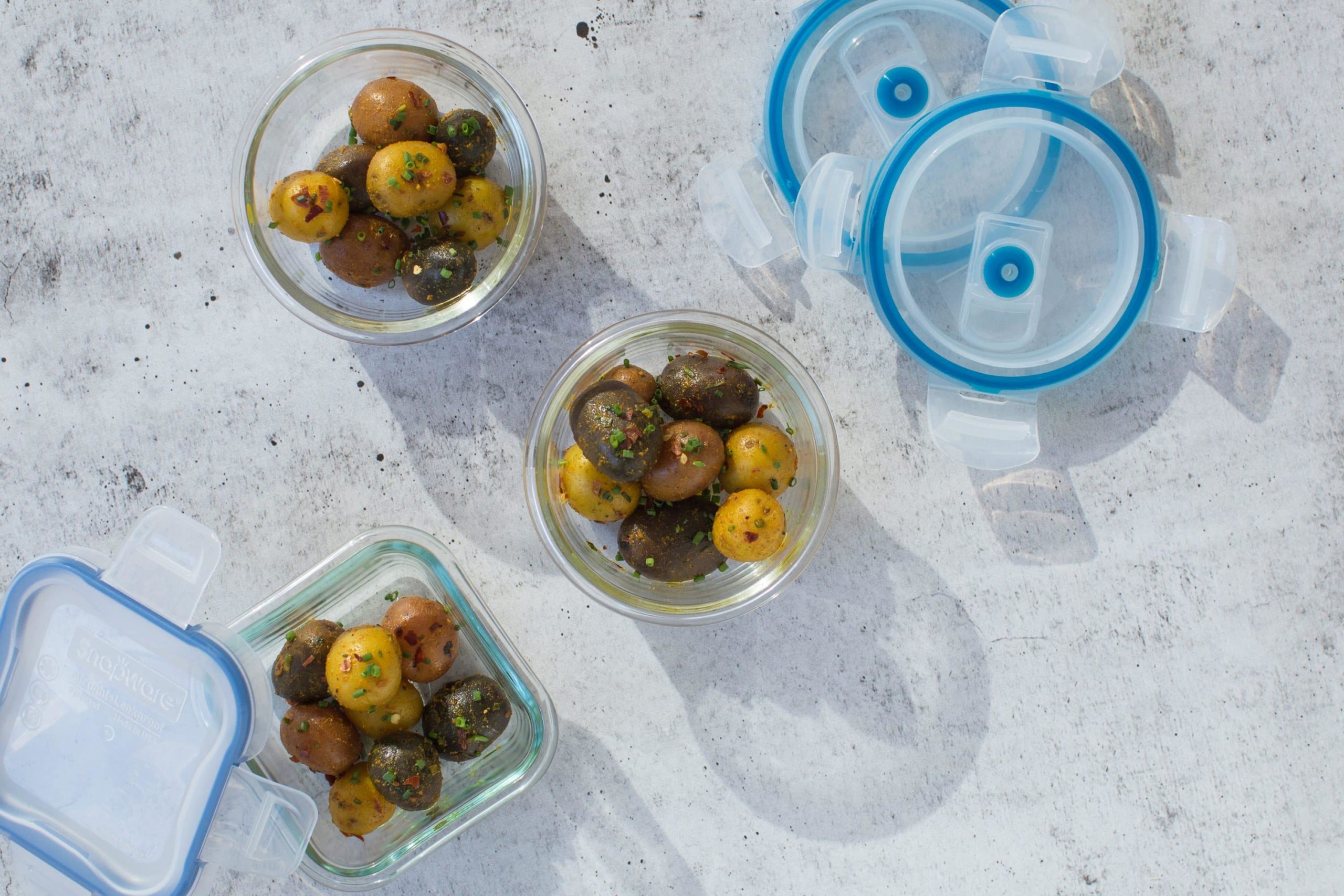 Portable Snack Recipe | Potato Poppers with Turmeric