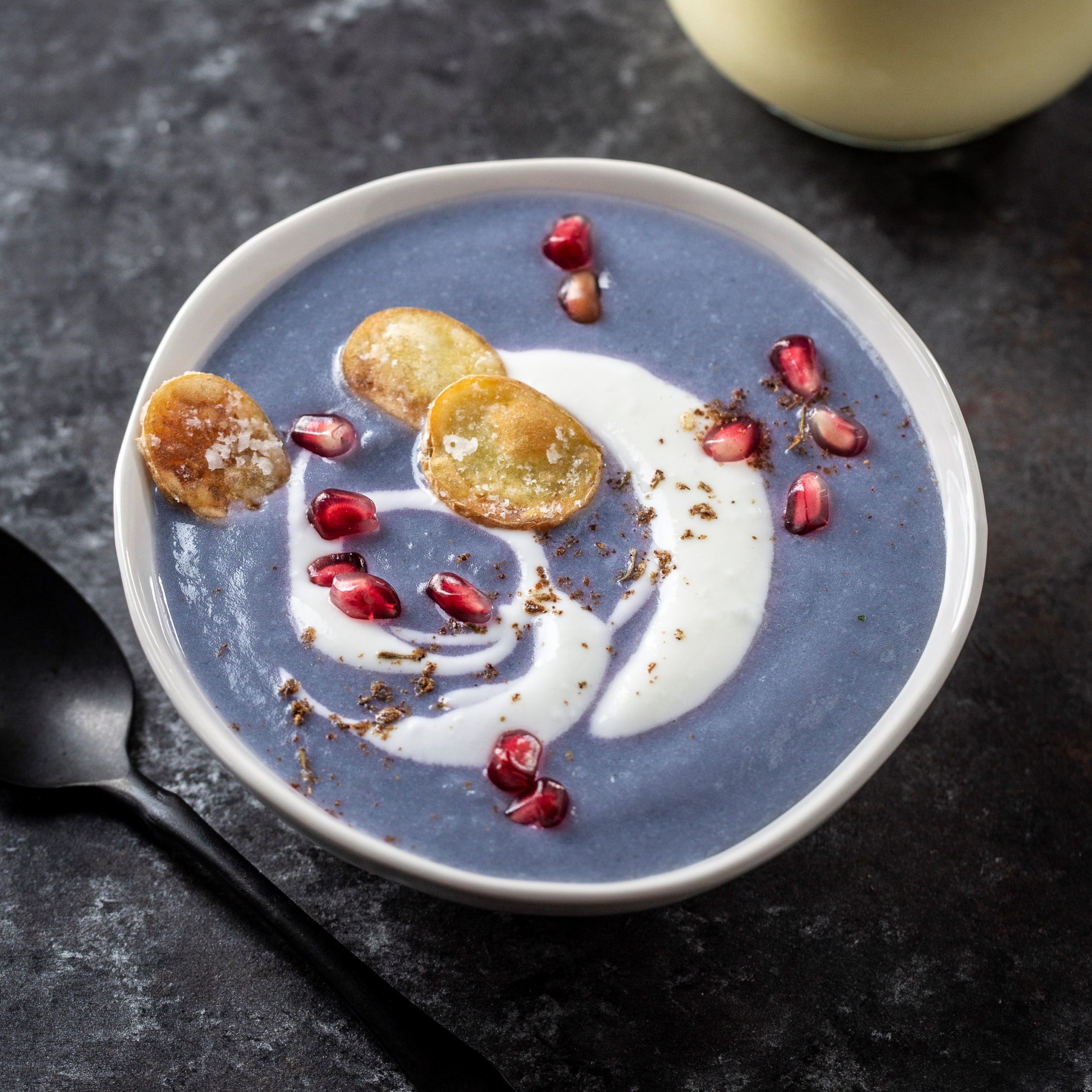Purple Potato Soup - Potato Goodness