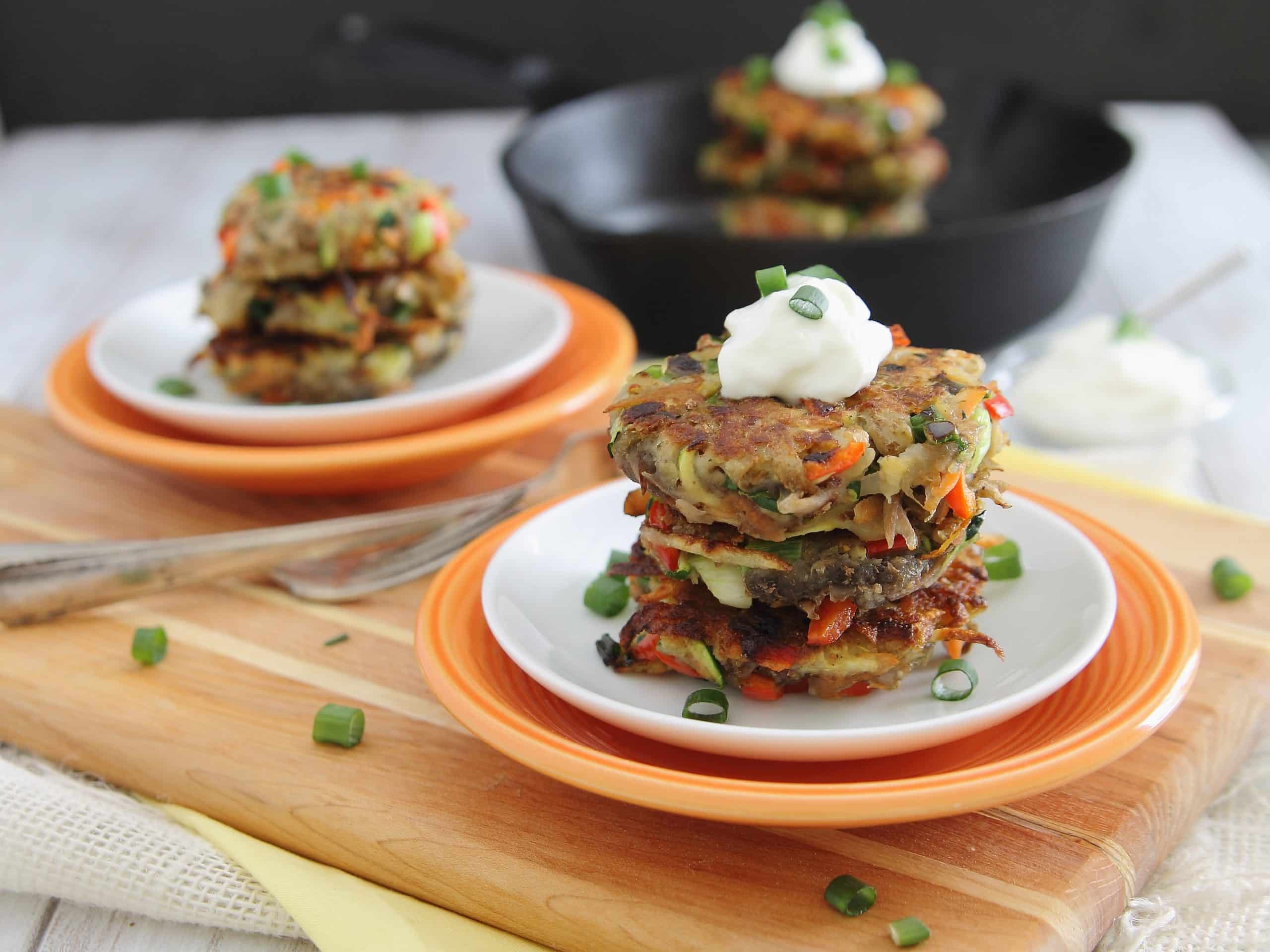 Potato Recipes | Kaleidoscope Potato Pancakes