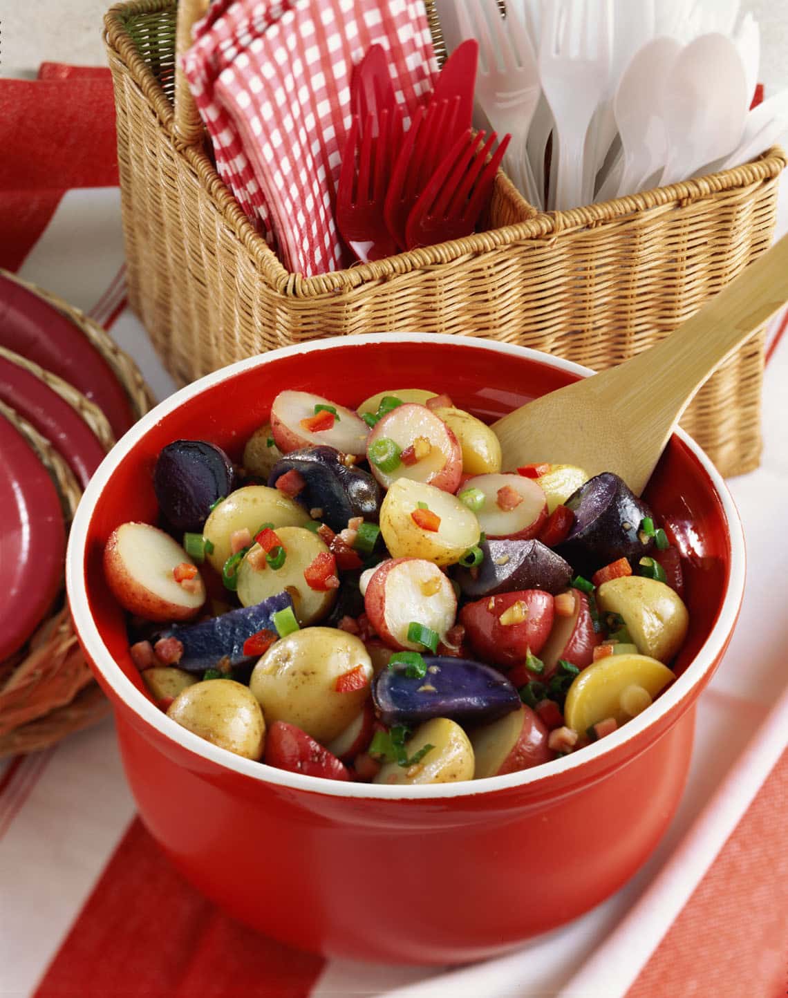 Red White and Blue Potato Salad (1)