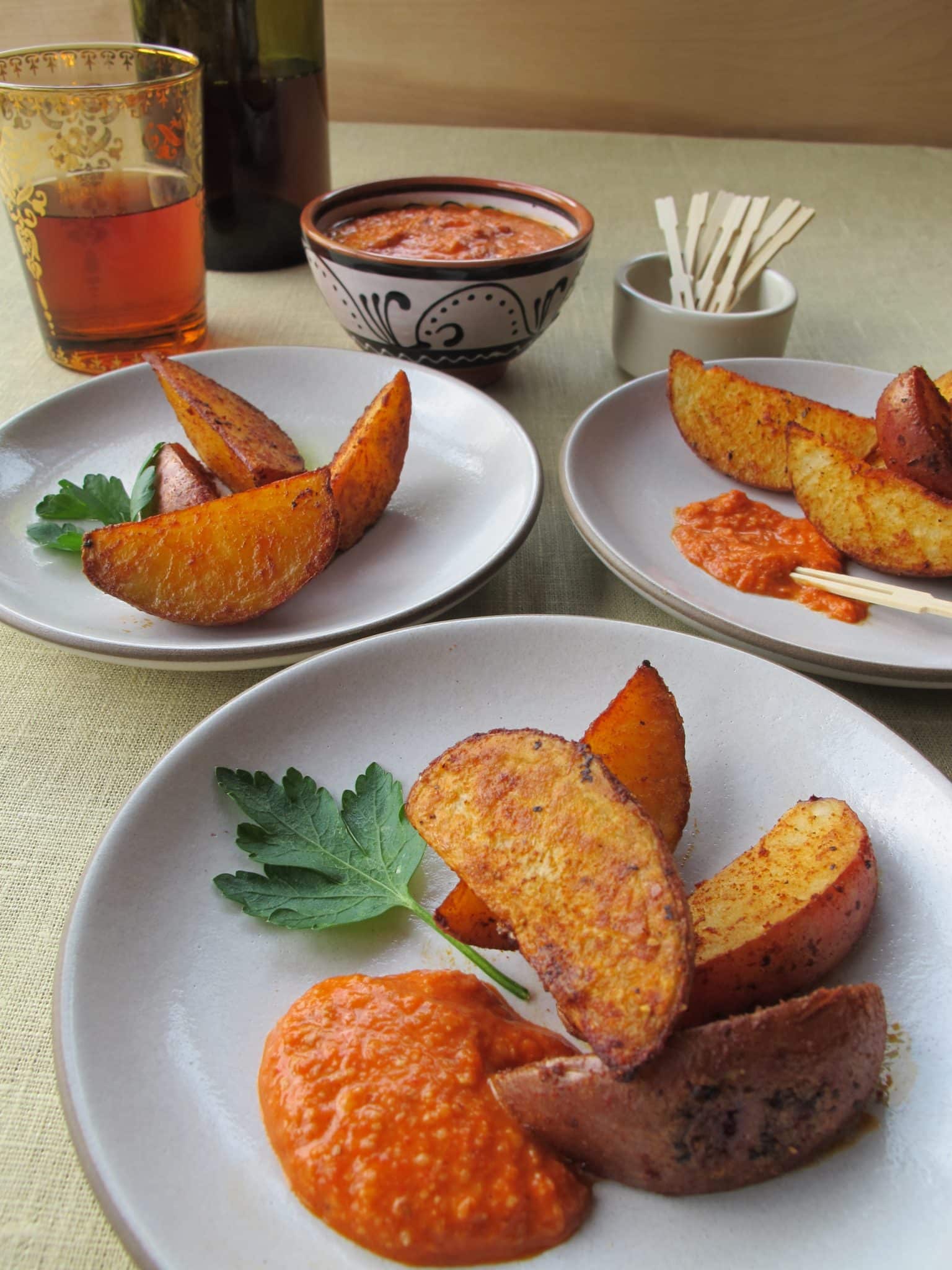 Roasted Patatas Bravas