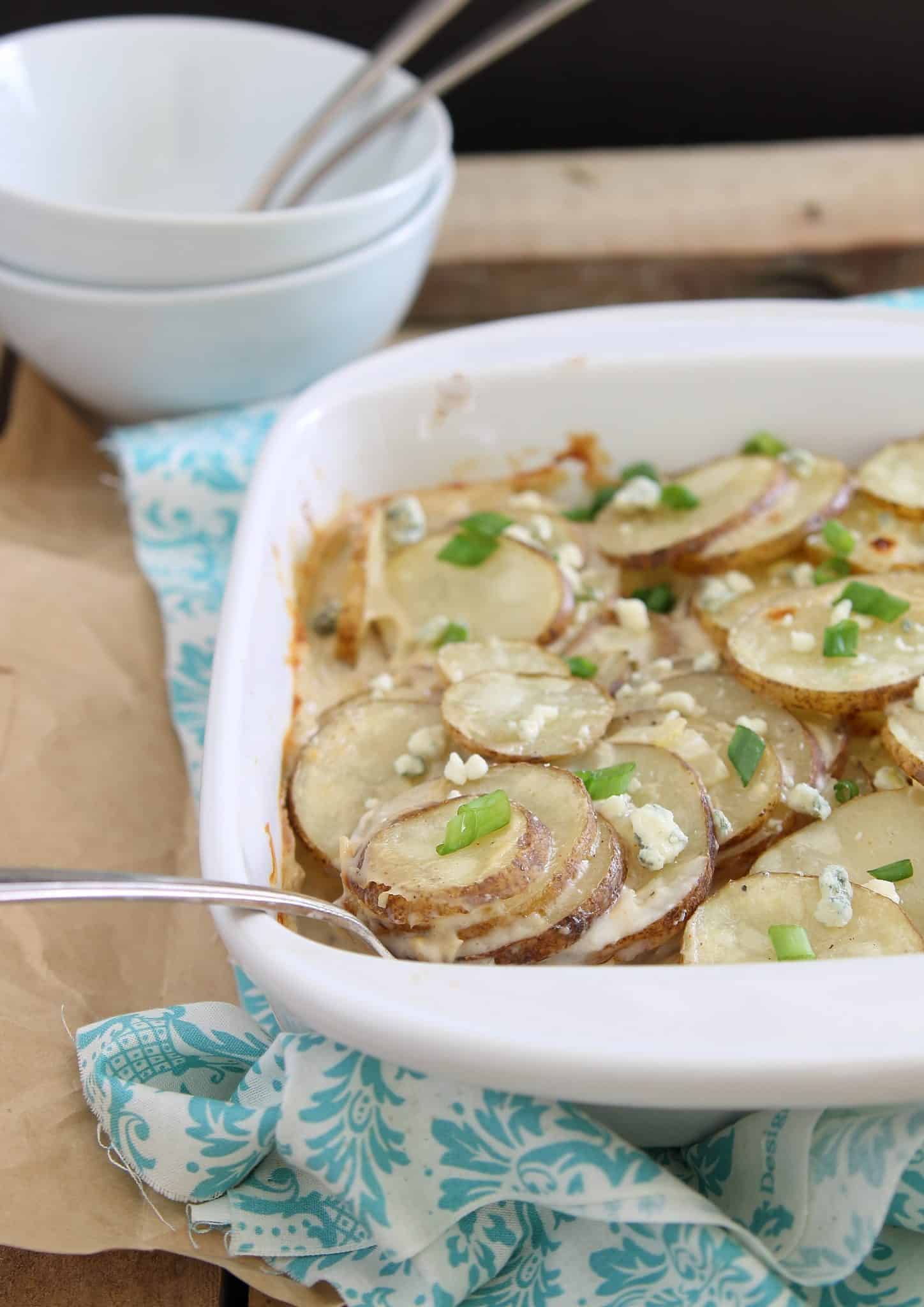 Scalloped Potato Recipes | Scalloped Potatoes with Stilton Cheese