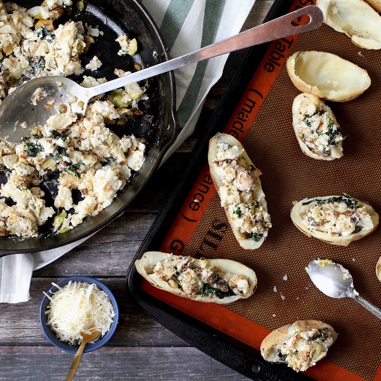 Vegetable Loaded Baked Potatoes | Potato Recipes