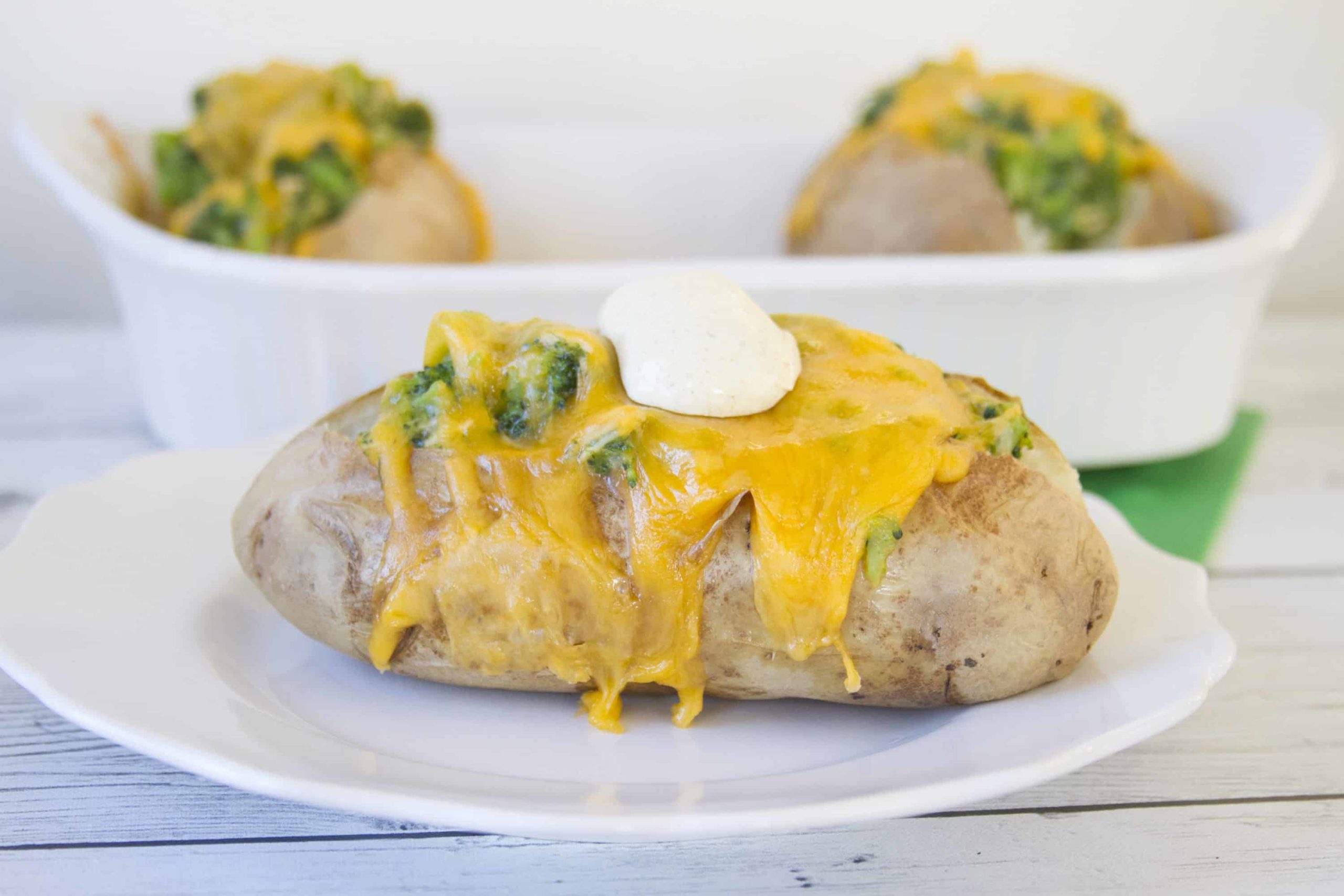 Chicken Broccoli Casserole Baked Potato | Chicken Recipes | Potato
