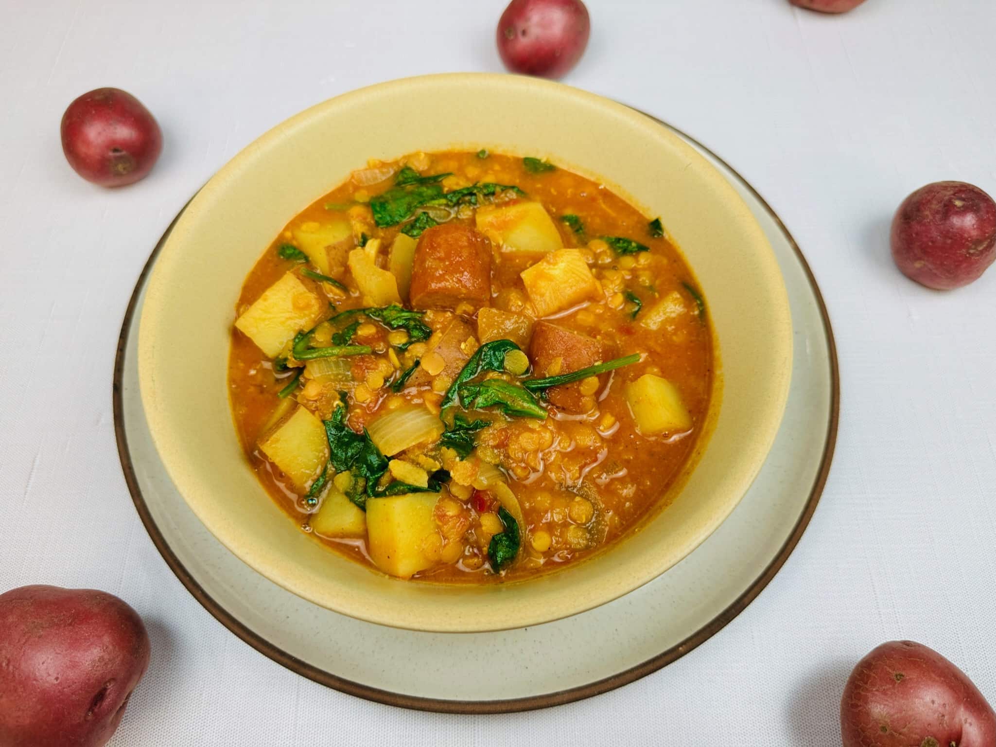 Creole Potato Lentil Stew Potatoes USA